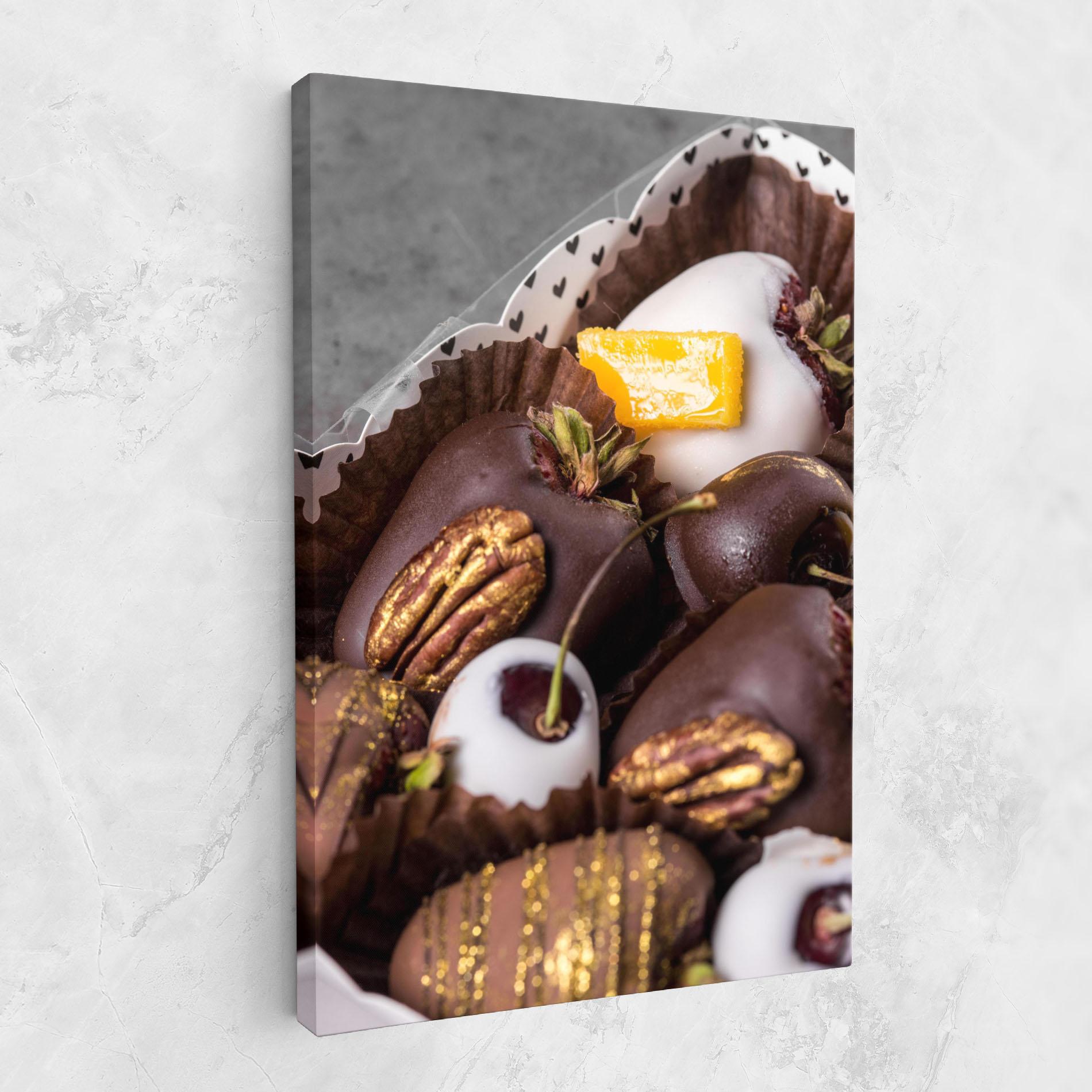 Tablou Canvas Chocolate Covered mockup 1