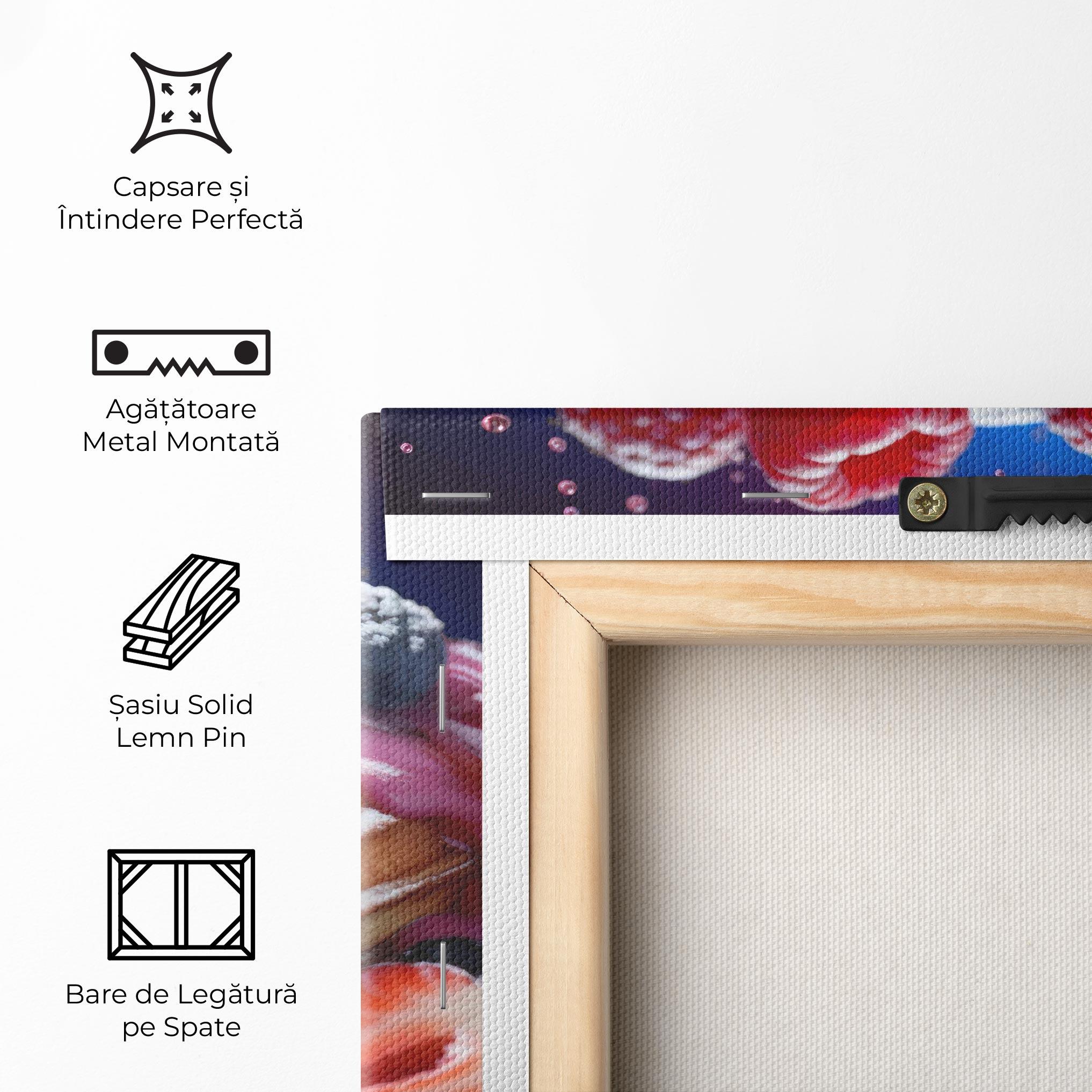 Tablou Canvas Berries Waffles mockup 5