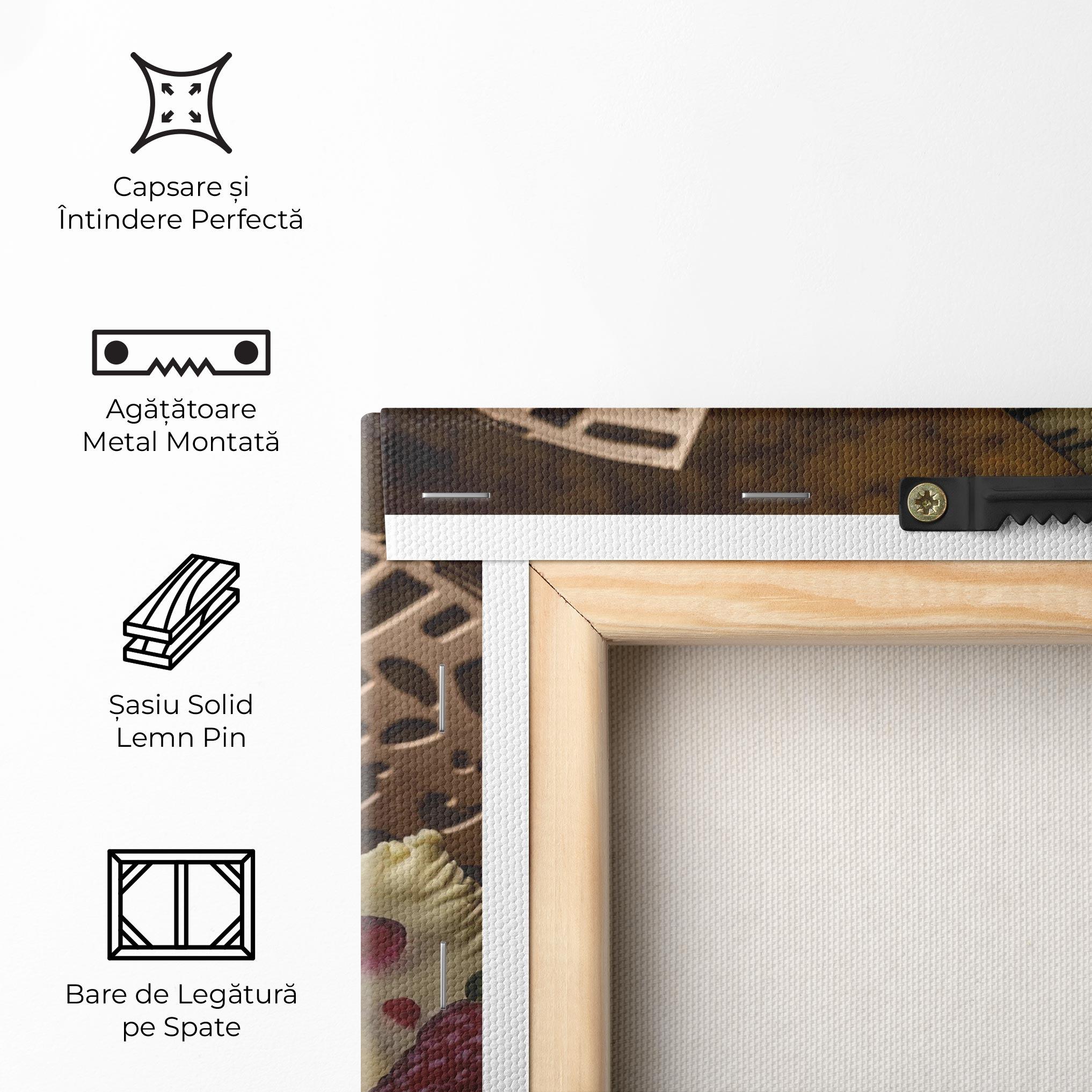 Tablou Canvas Cheesecake Chocolate mockup 5