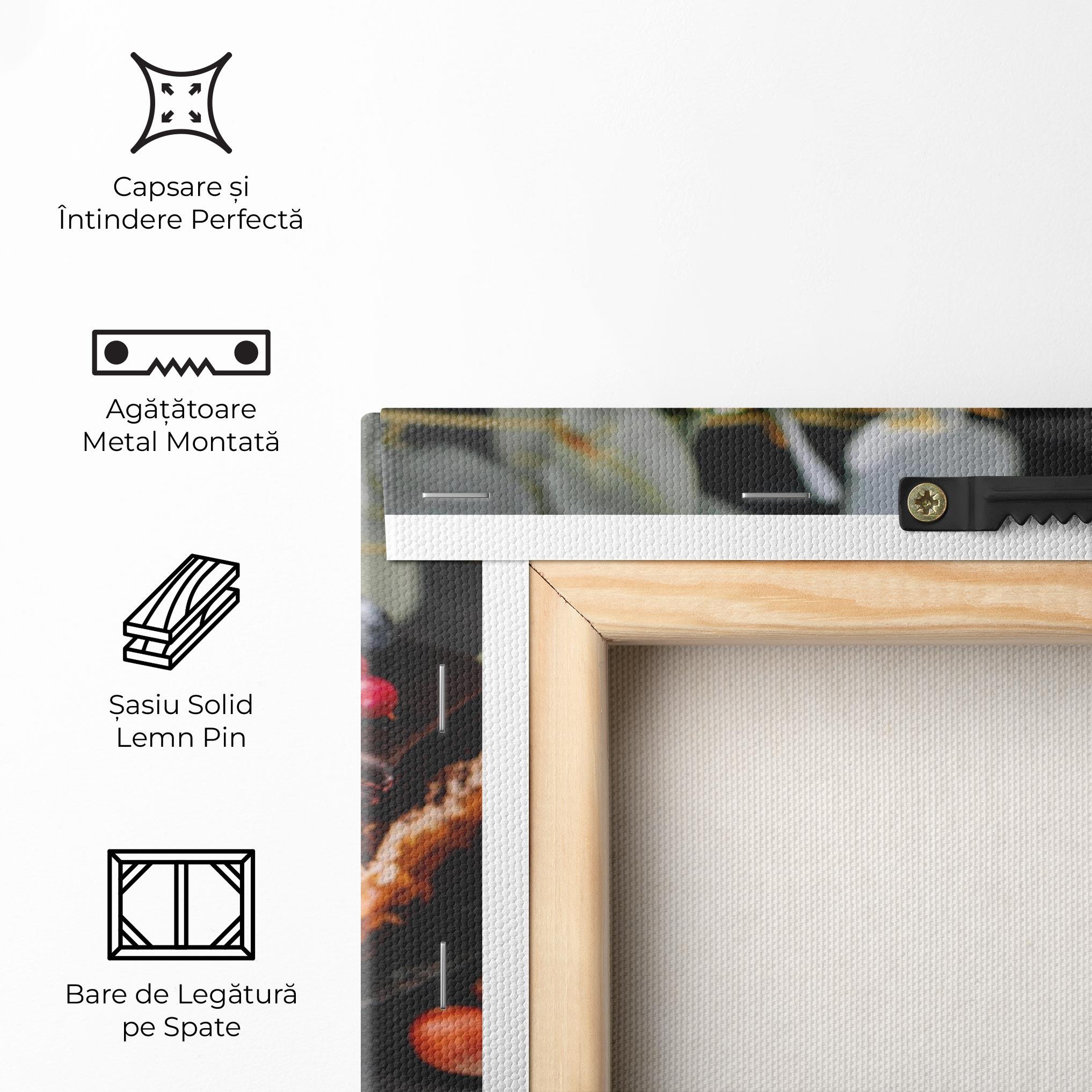 Tablou Canvas Chocolate Berries Cake mockup 5