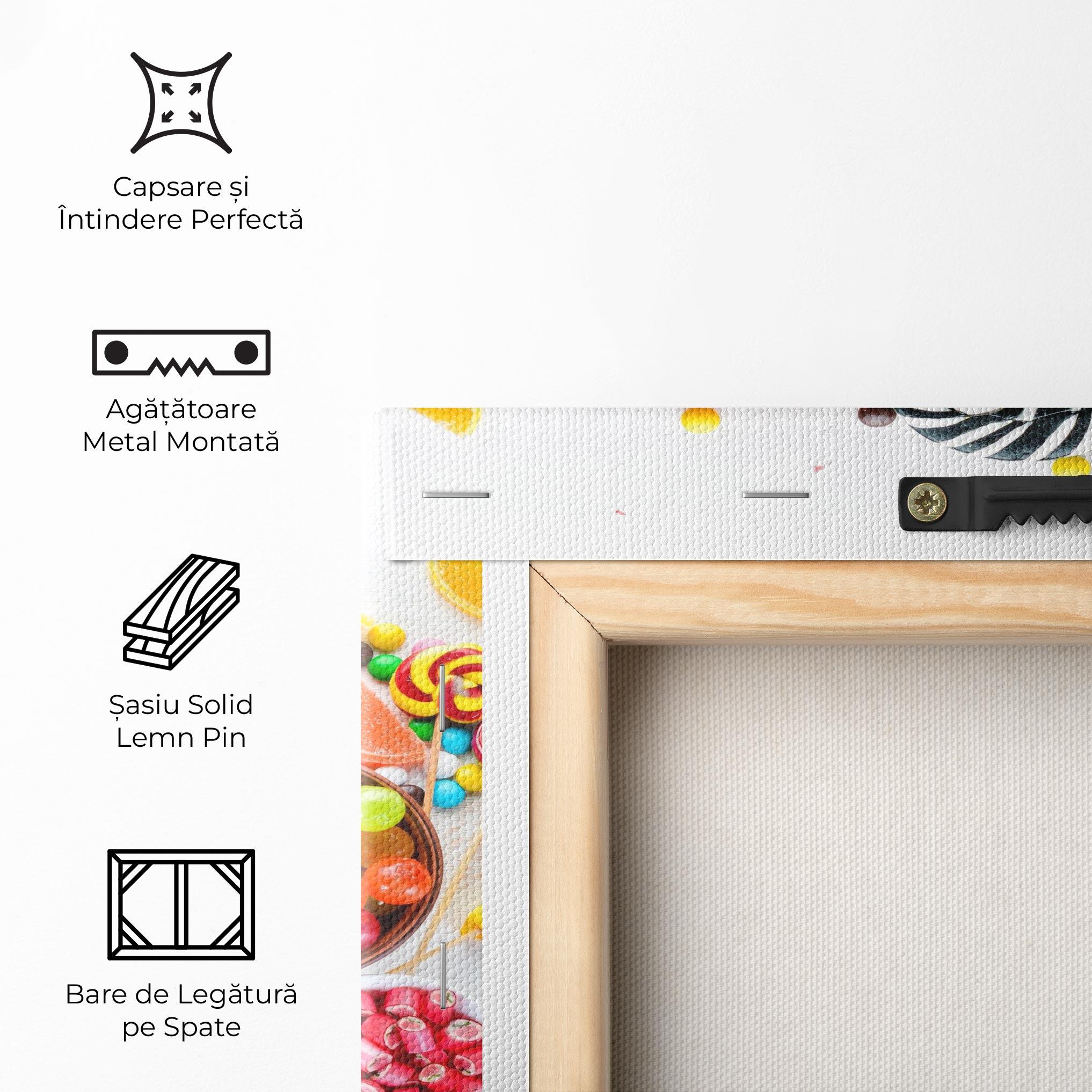 Tablou Canvas Colorful Candies Jelly mockup 5