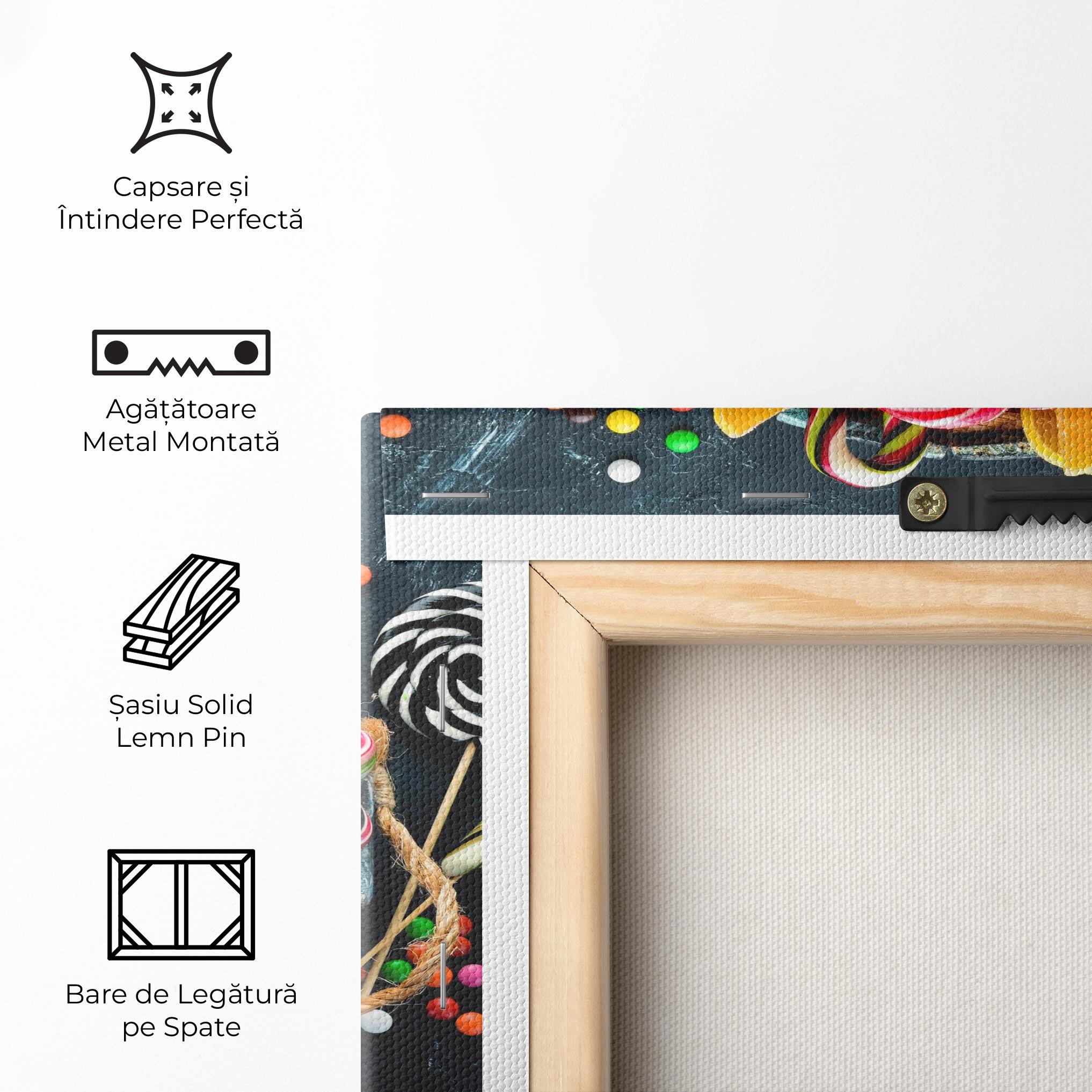 Tablou Canvas Colorful Jelly mockup 5