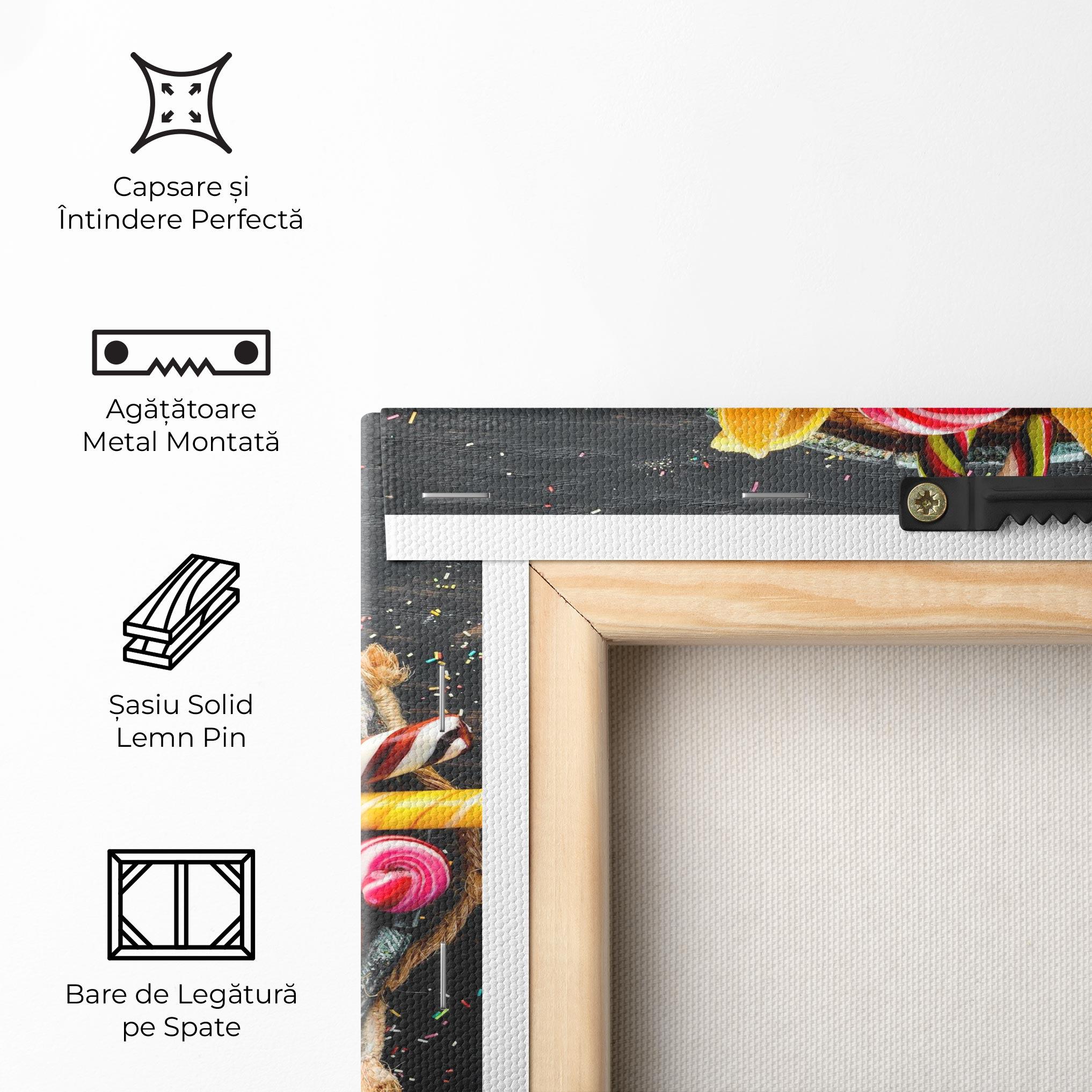 Tablou Canvas Colorful Sweets mockup 5