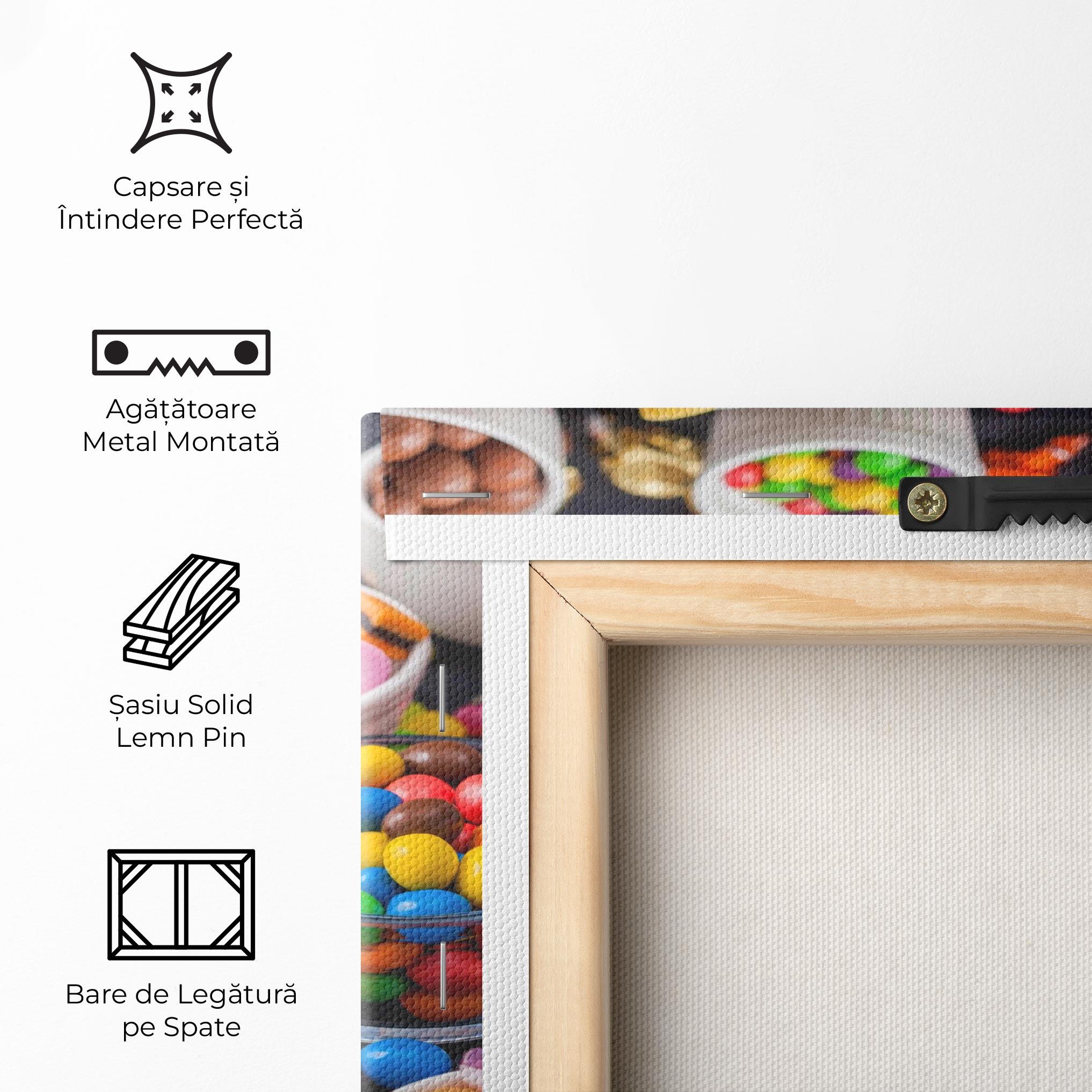 Tablou Canvas Lollipop Candies mockup 5