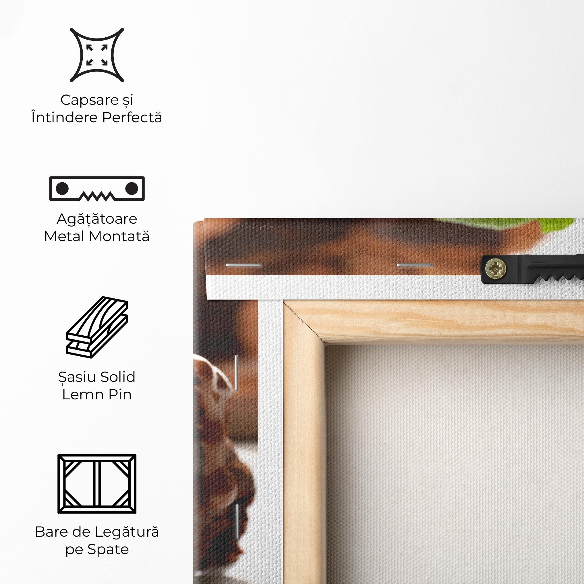 Tablou Canvas Mint Chocolate Cake mockup 5