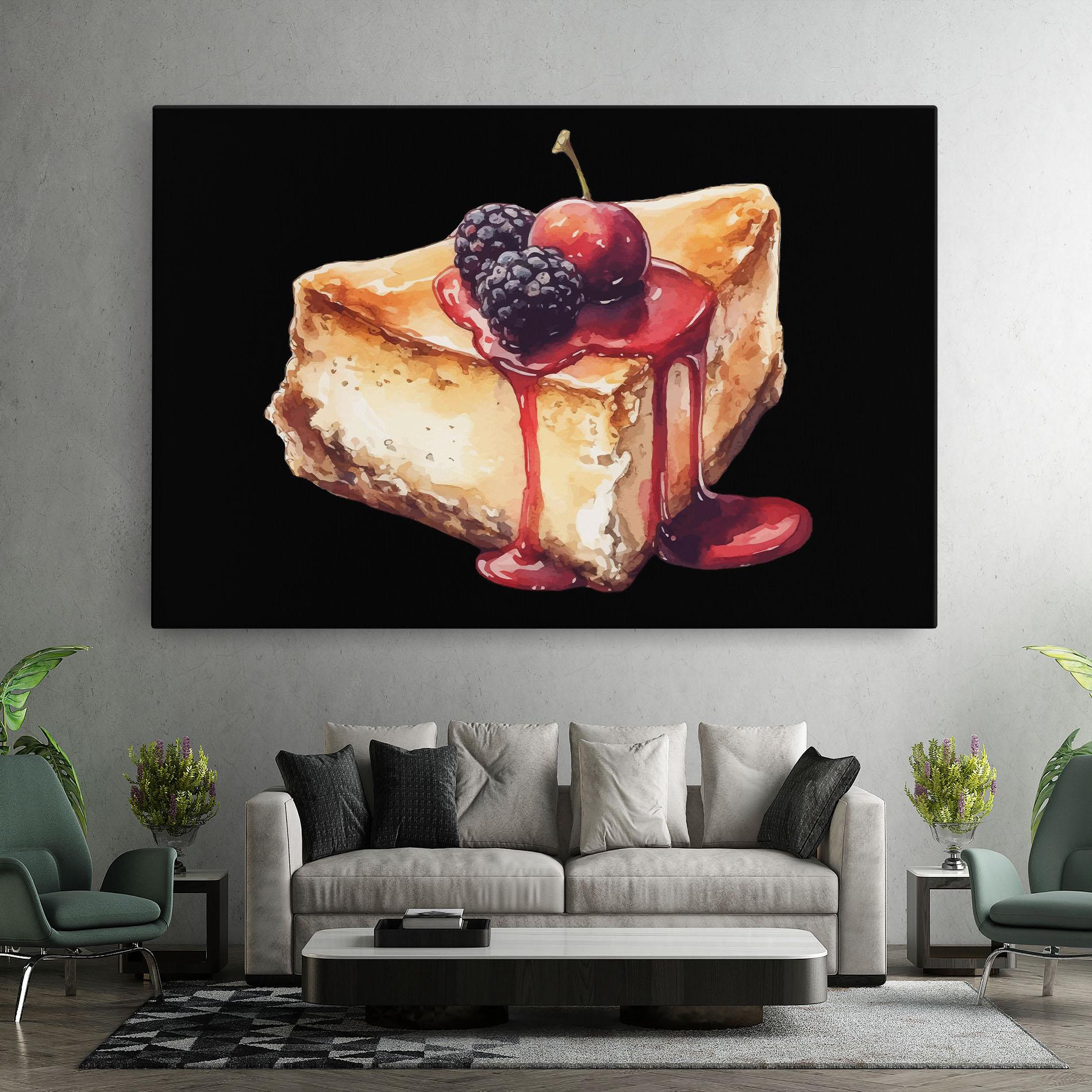 Tablou Canvas Berries Pie mockup 7