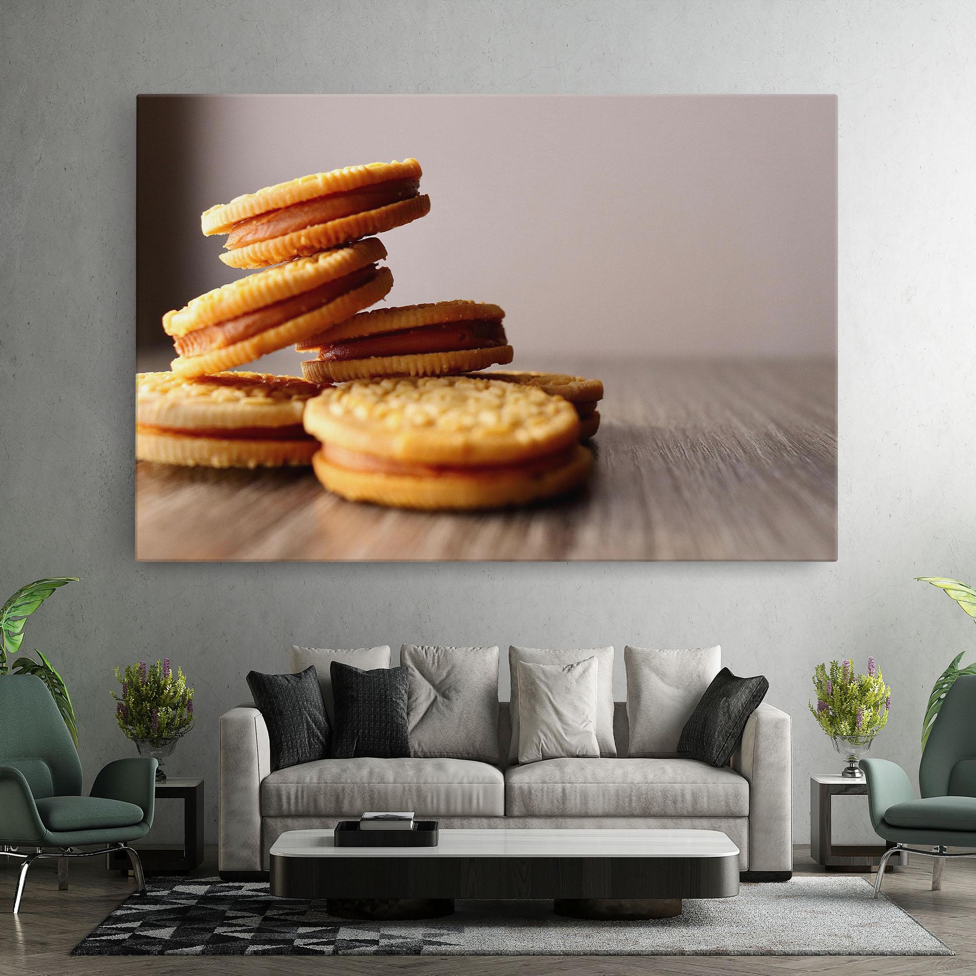 Tablou Canvas Biscuits mockup 7