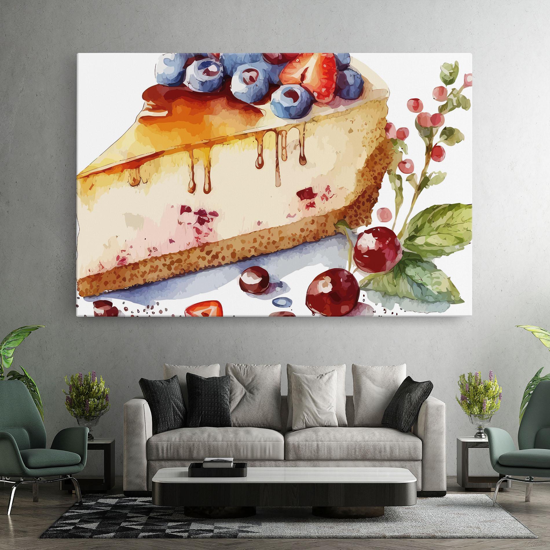 Tablou Canvas Cheesecake mockup 7
