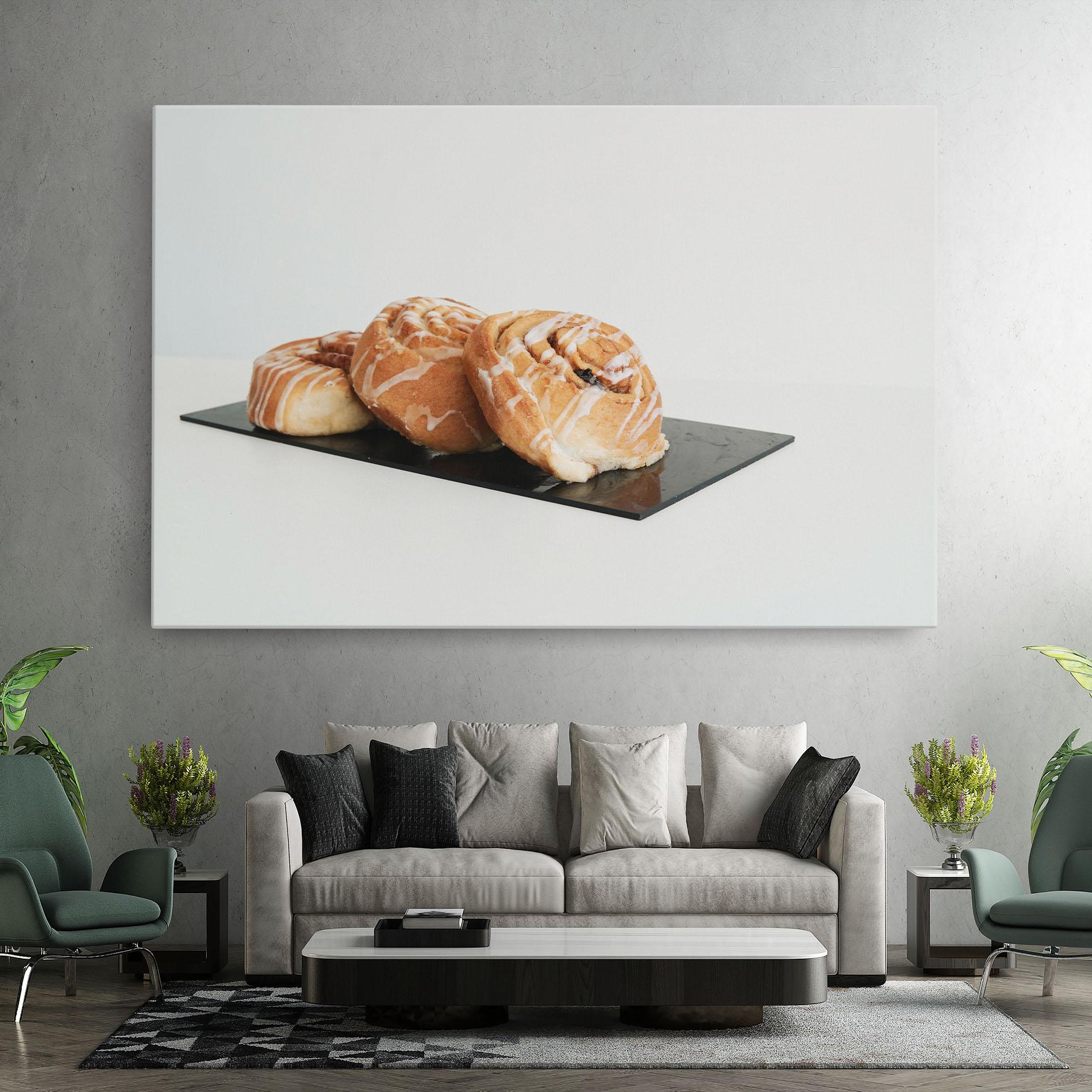 Tablou Canvas Cinnamon Rolls mockup 7
