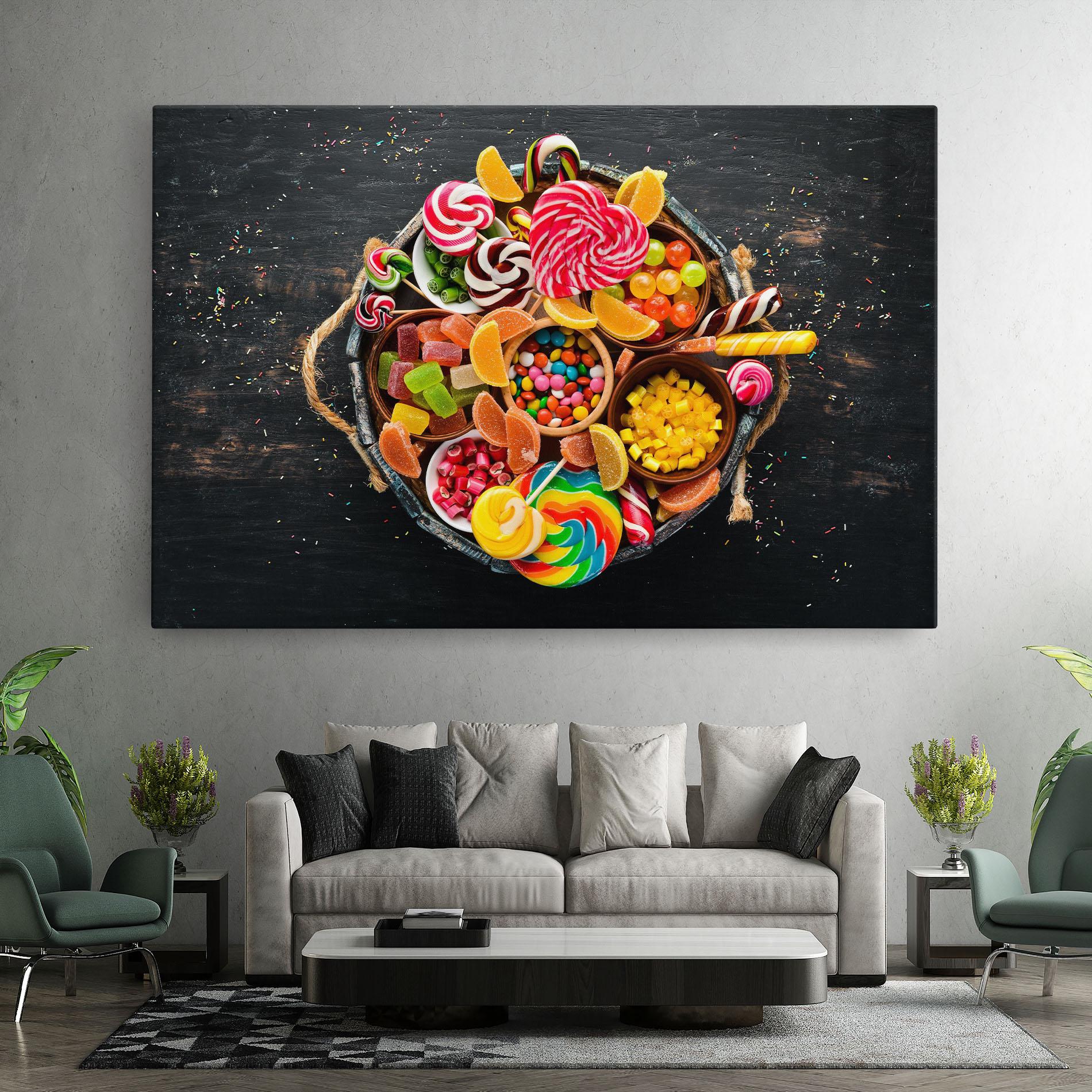 Tablou Canvas Colorful Sweets mockup 7