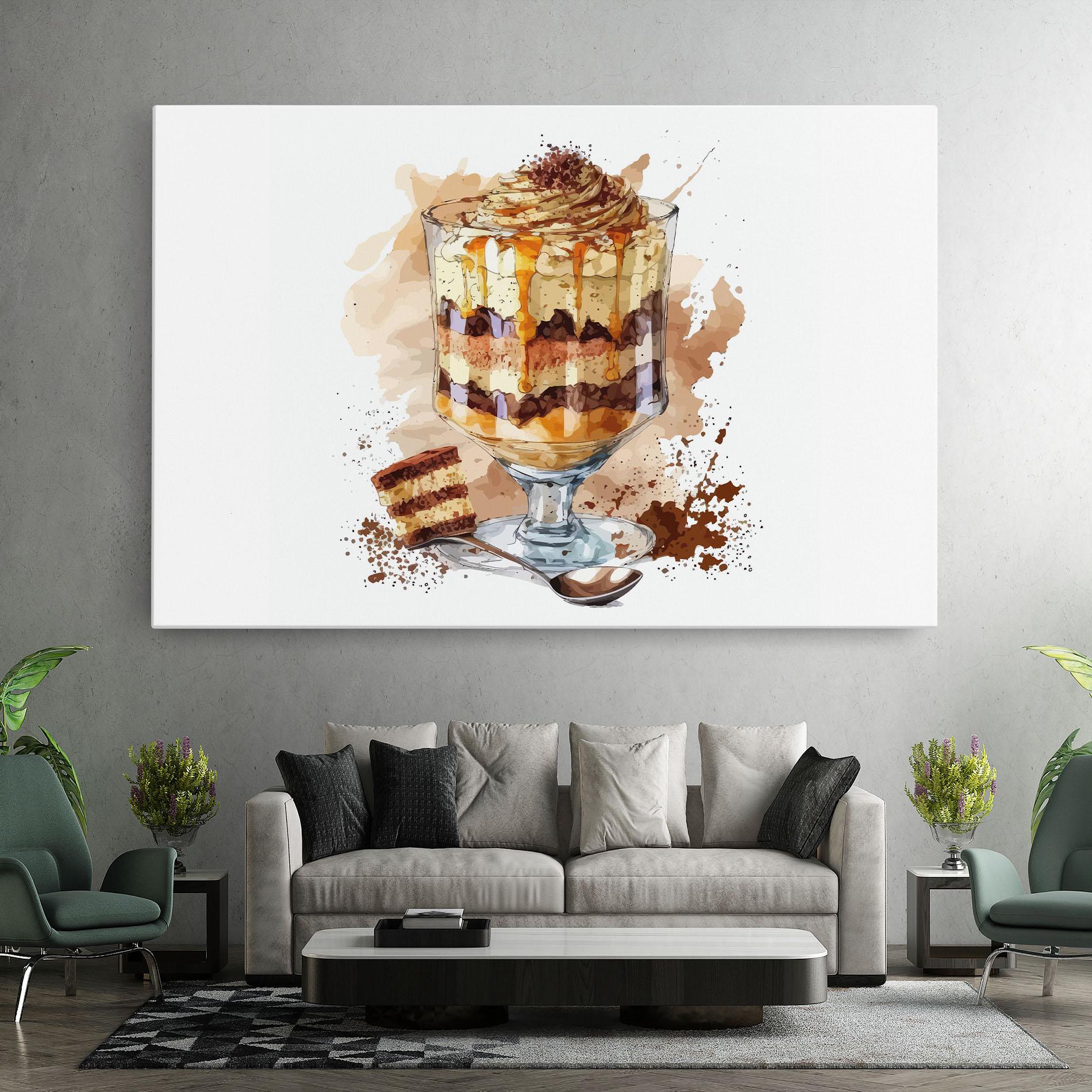 Tablou Canvas Cup Dessert mockup 7