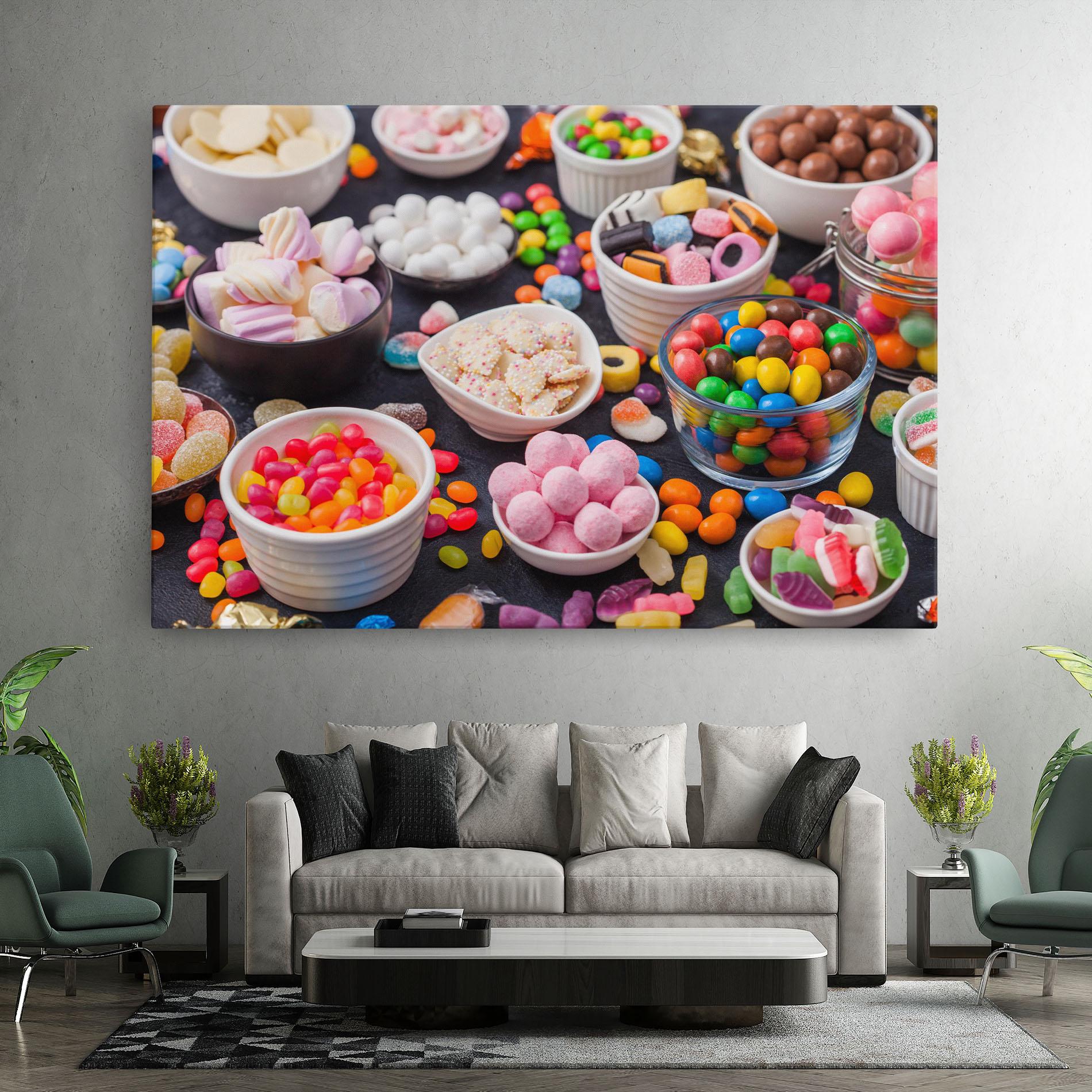 Tablou Canvas Lollipop Candies mockup 7