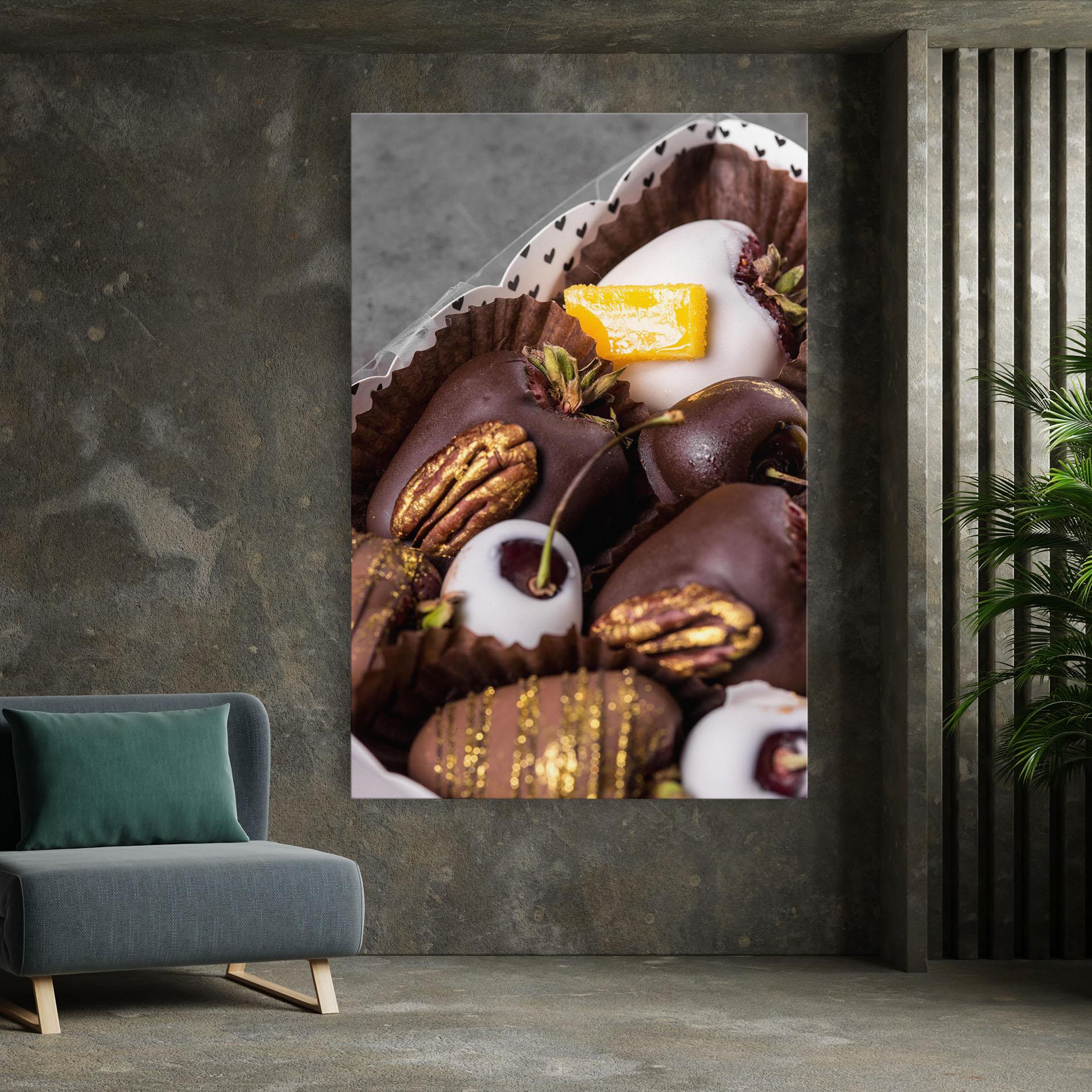 Tablou Canvas Chocolate Covered mockup 7