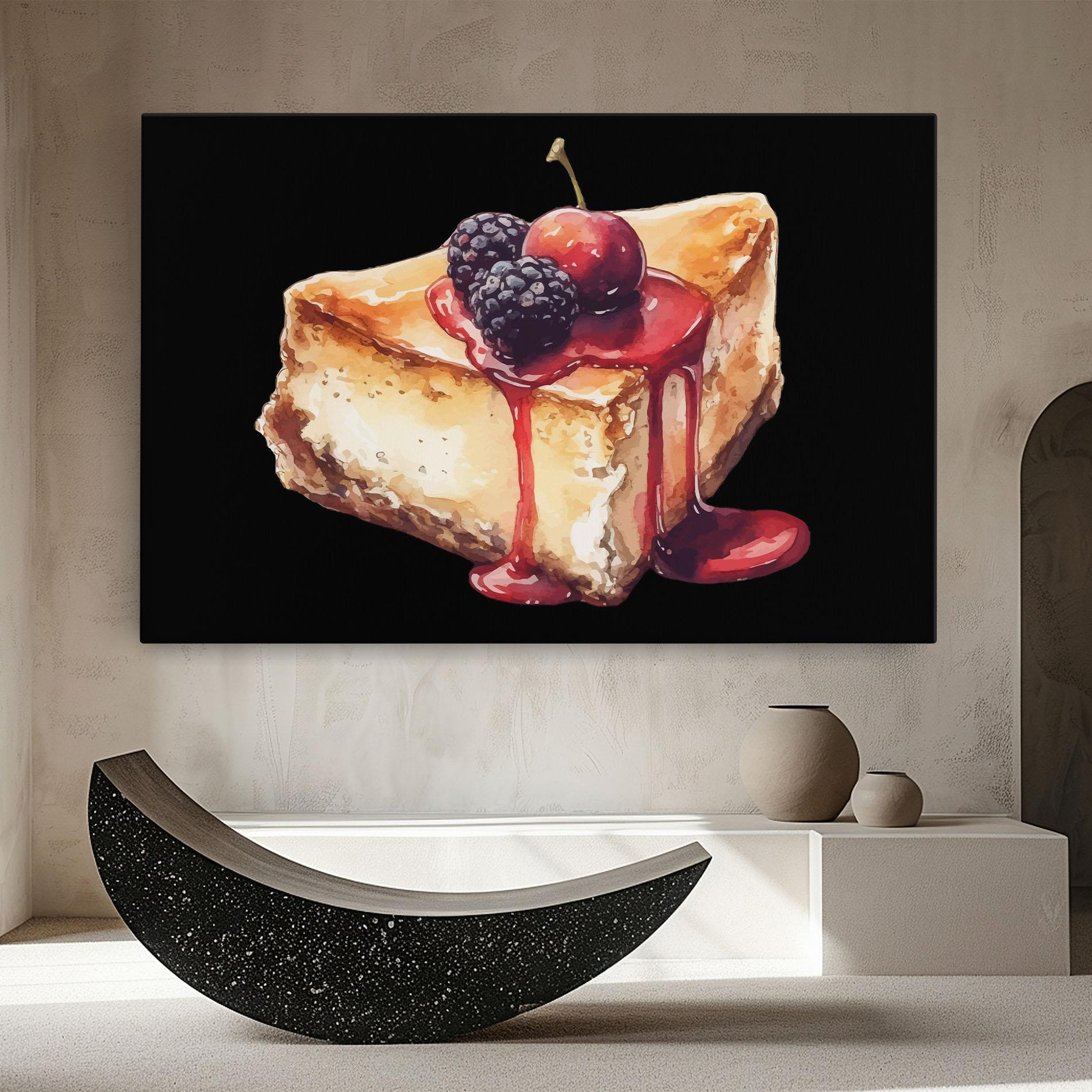 Tablou Canvas Berries Pie mockup 8