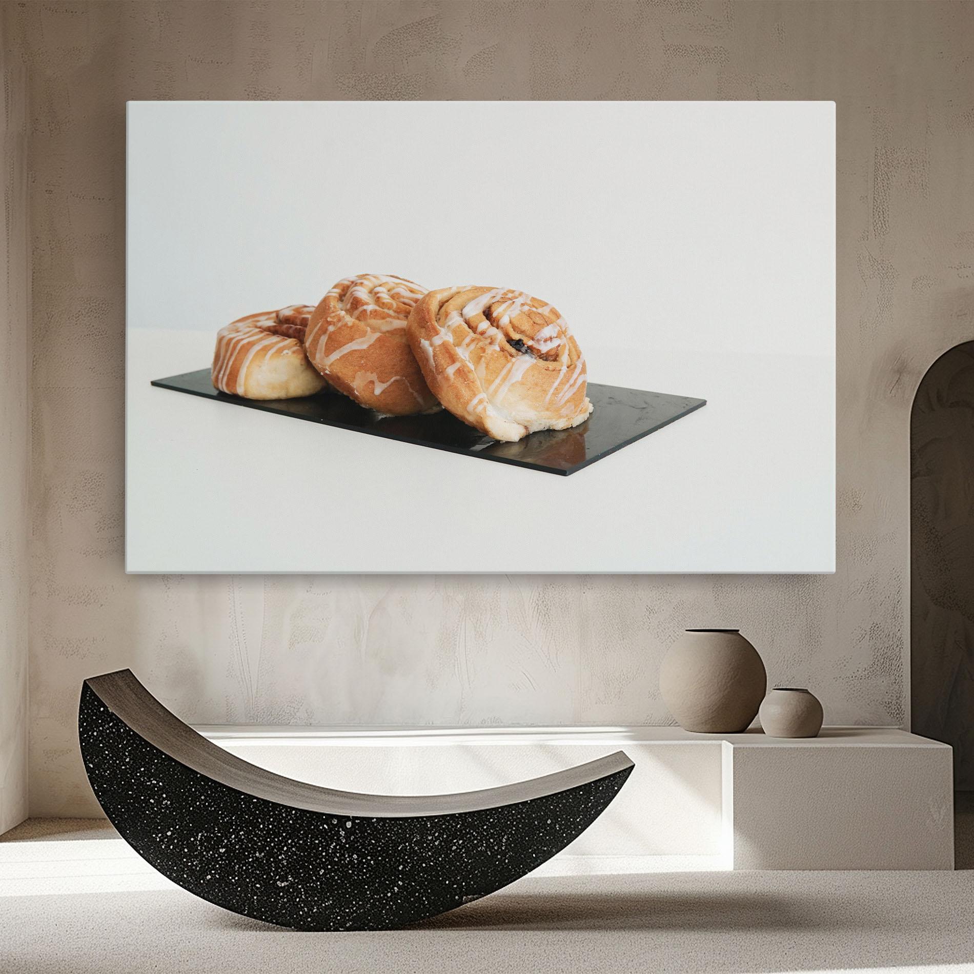 Tablou Canvas Cinnamon Rolls mockup 8
