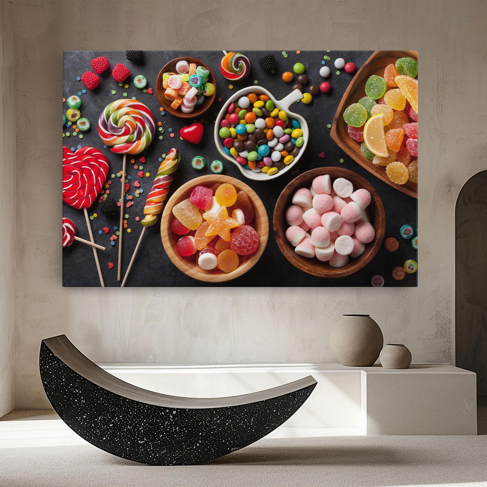Tablou Canvas Colorful Candies mockup 8