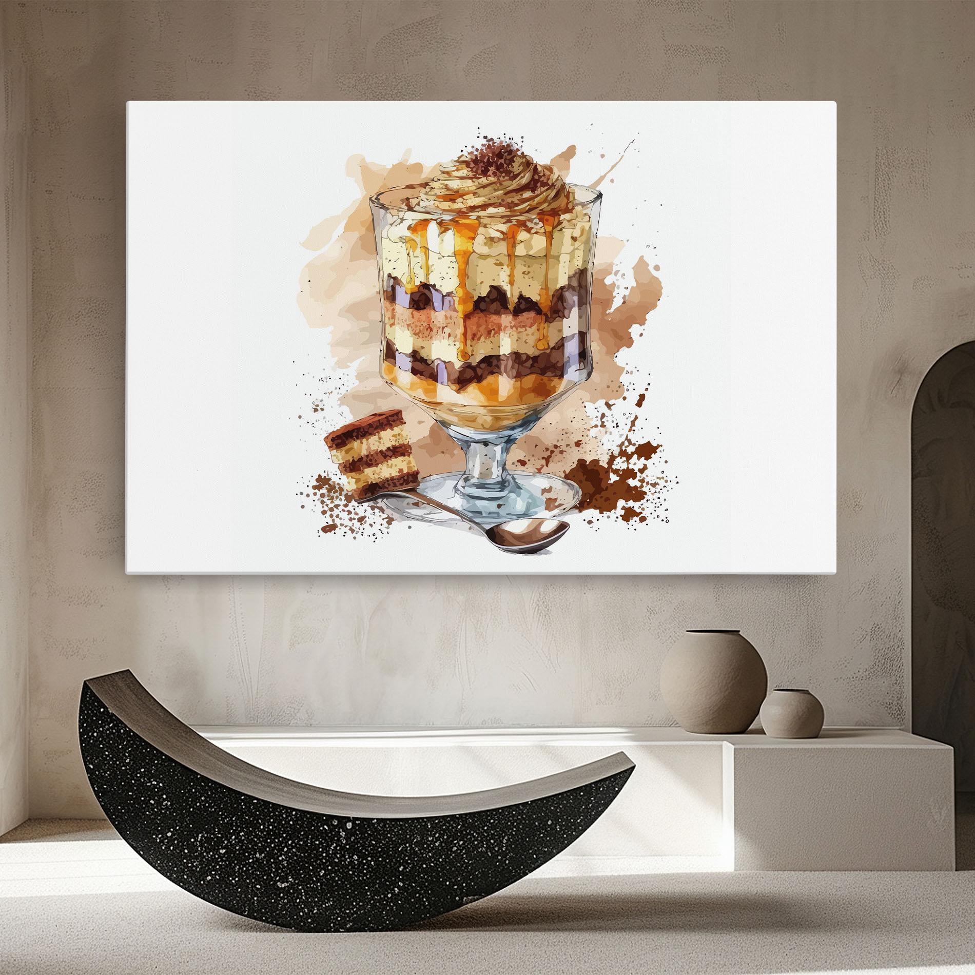 Tablou Canvas Cup Dessert mockup 8