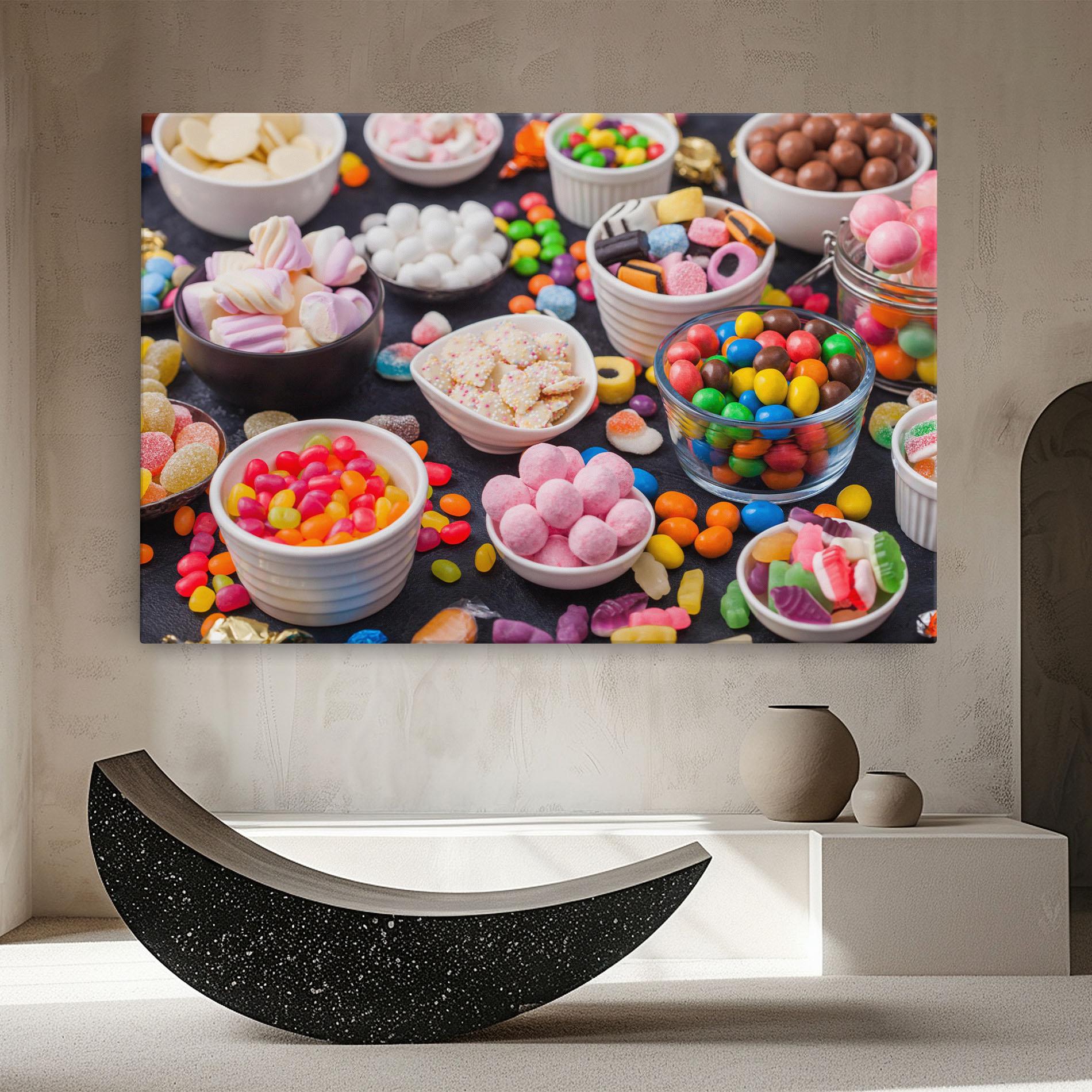 Tablou Canvas Lollipop Candies mockup 8