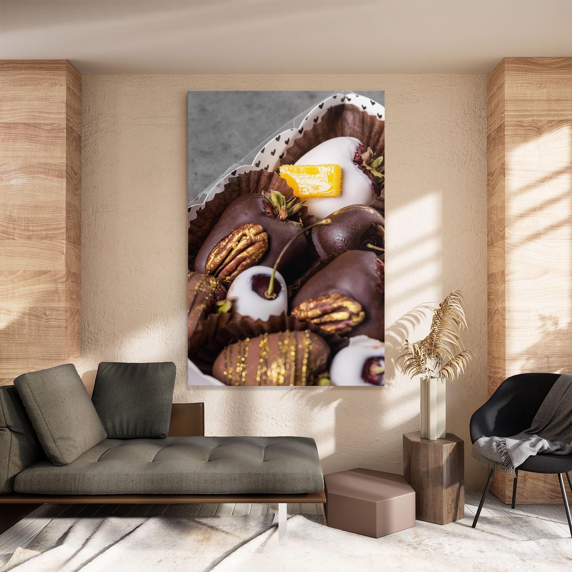 Tablou Canvas Chocolate Covered mockup 8