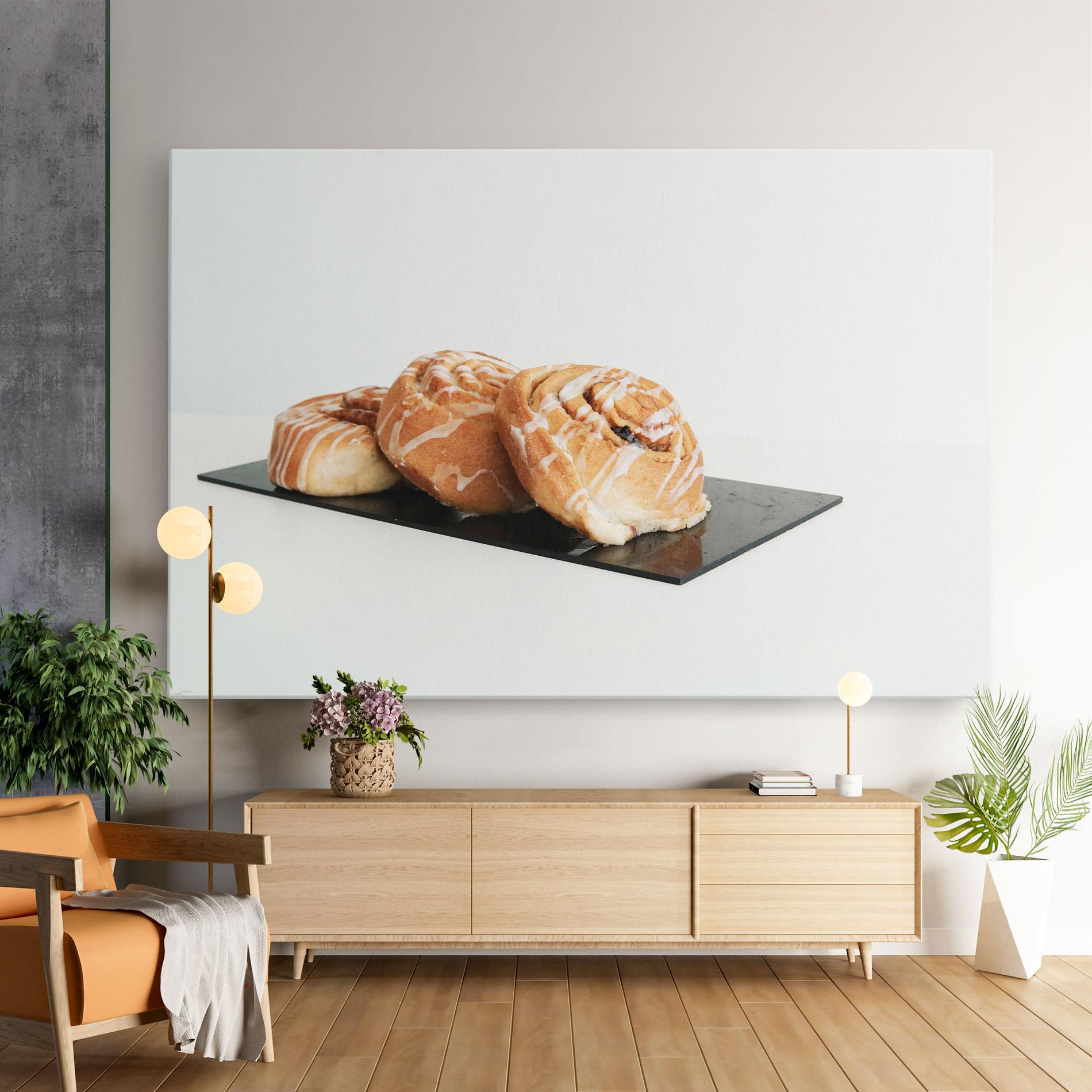 Tablou Canvas Cinnamon Rolls mockup 9