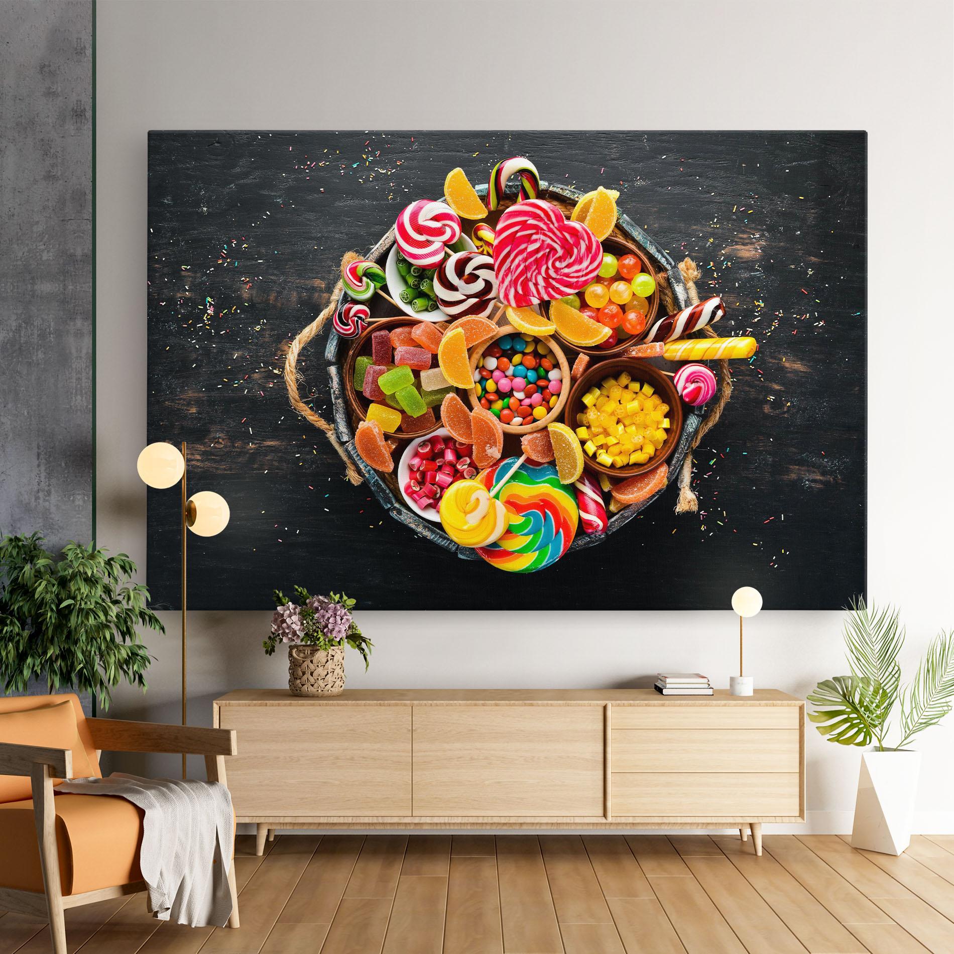 Tablou Canvas Colorful Sweets mockup 9