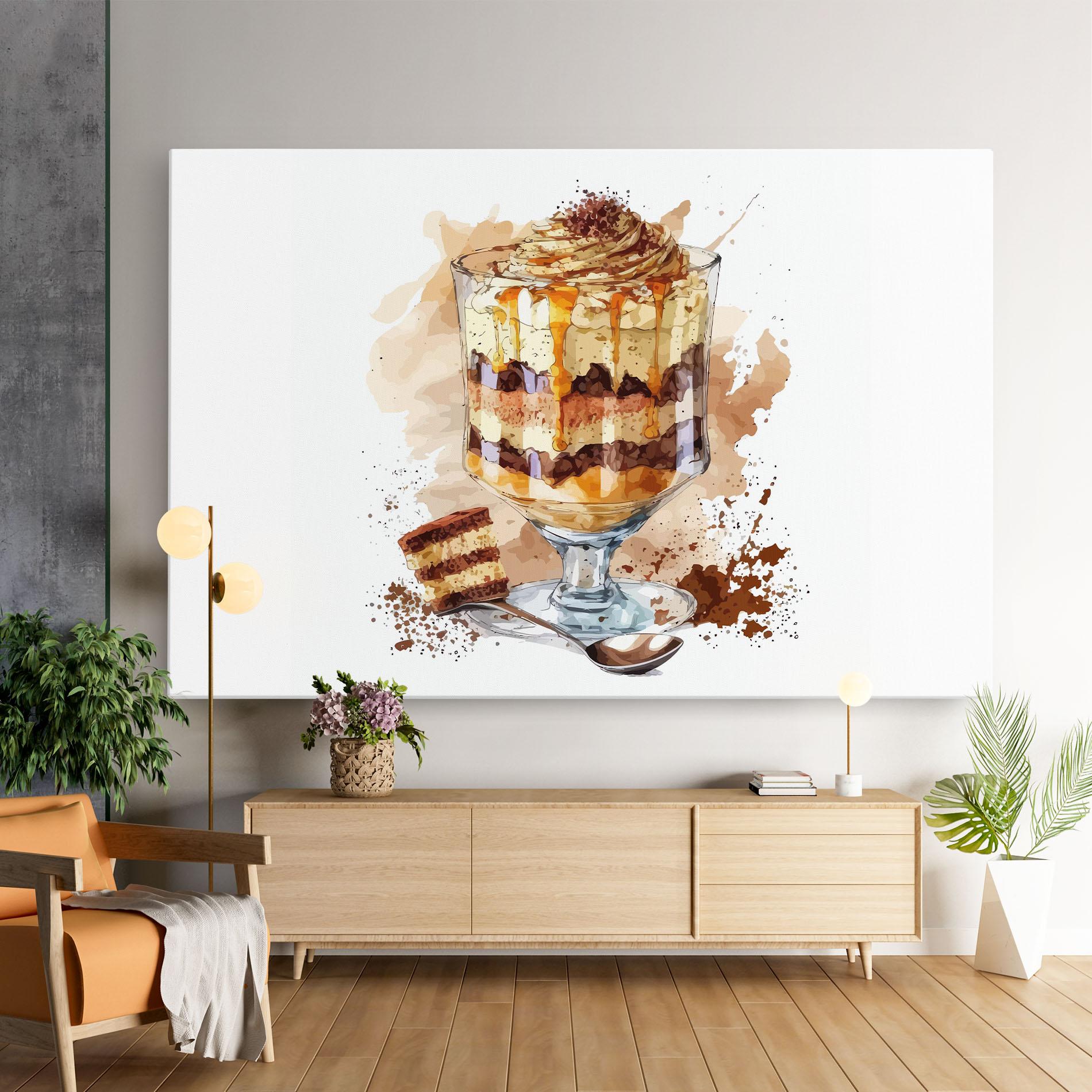 Tablou Canvas Cup Dessert mockup 9