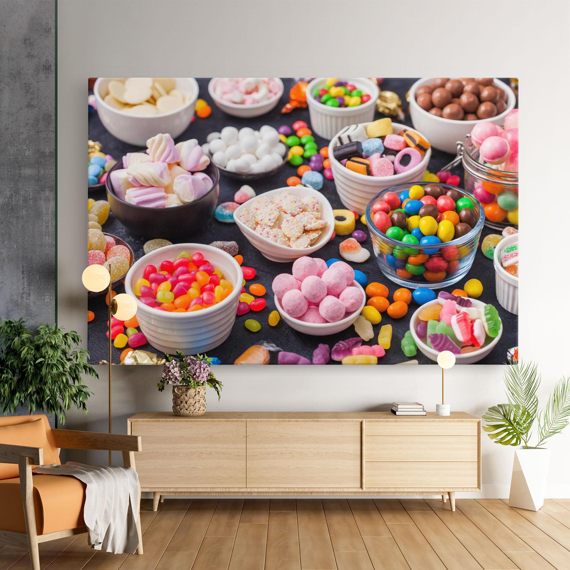 Tablou Canvas Lollipop Candies mockup 9