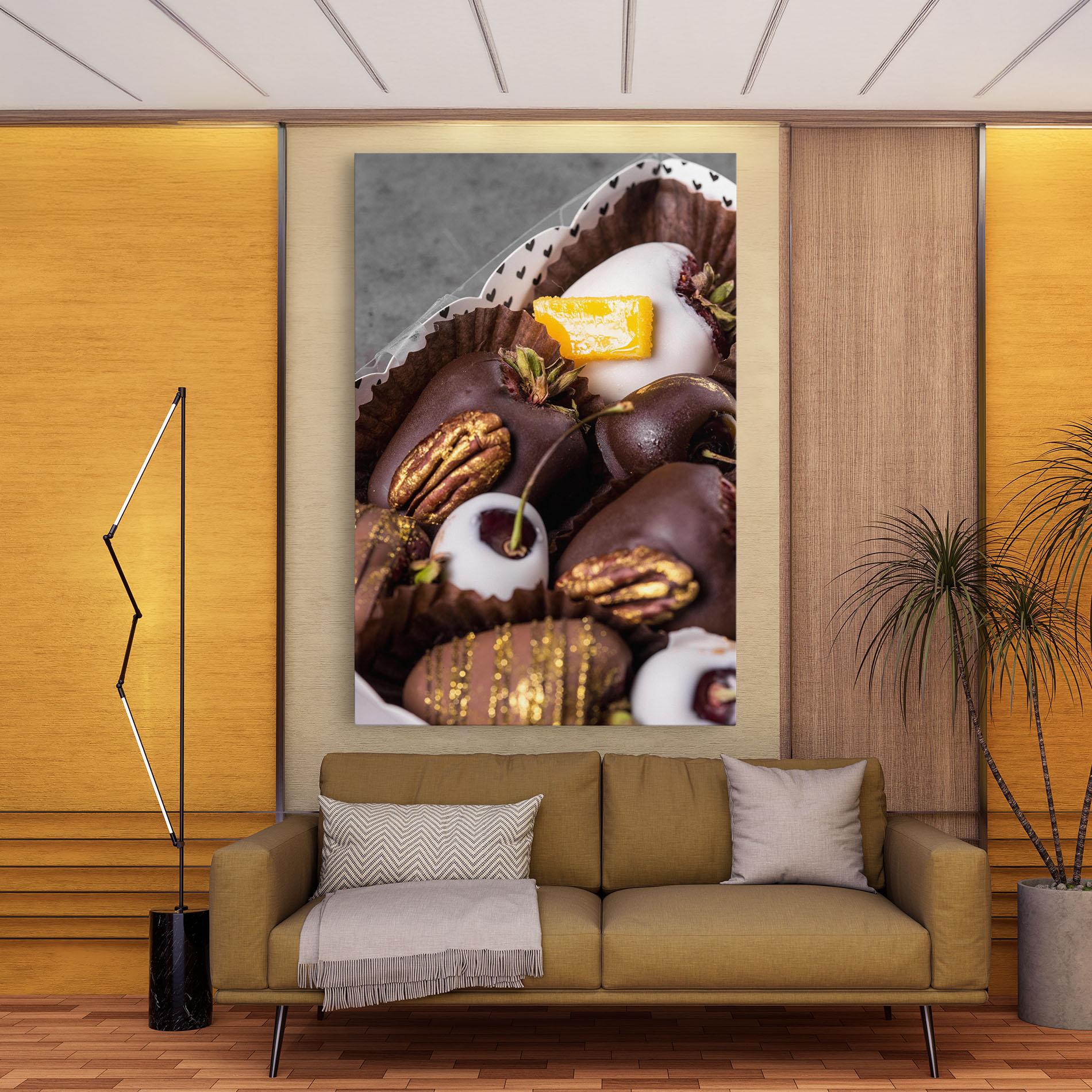 Tablou Canvas Chocolate Covered mockup 9