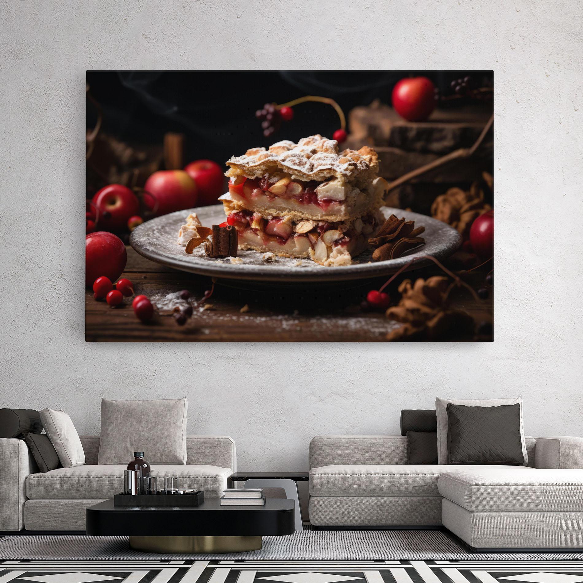 Tablou Canvas Apple Cinnamon mockup 2