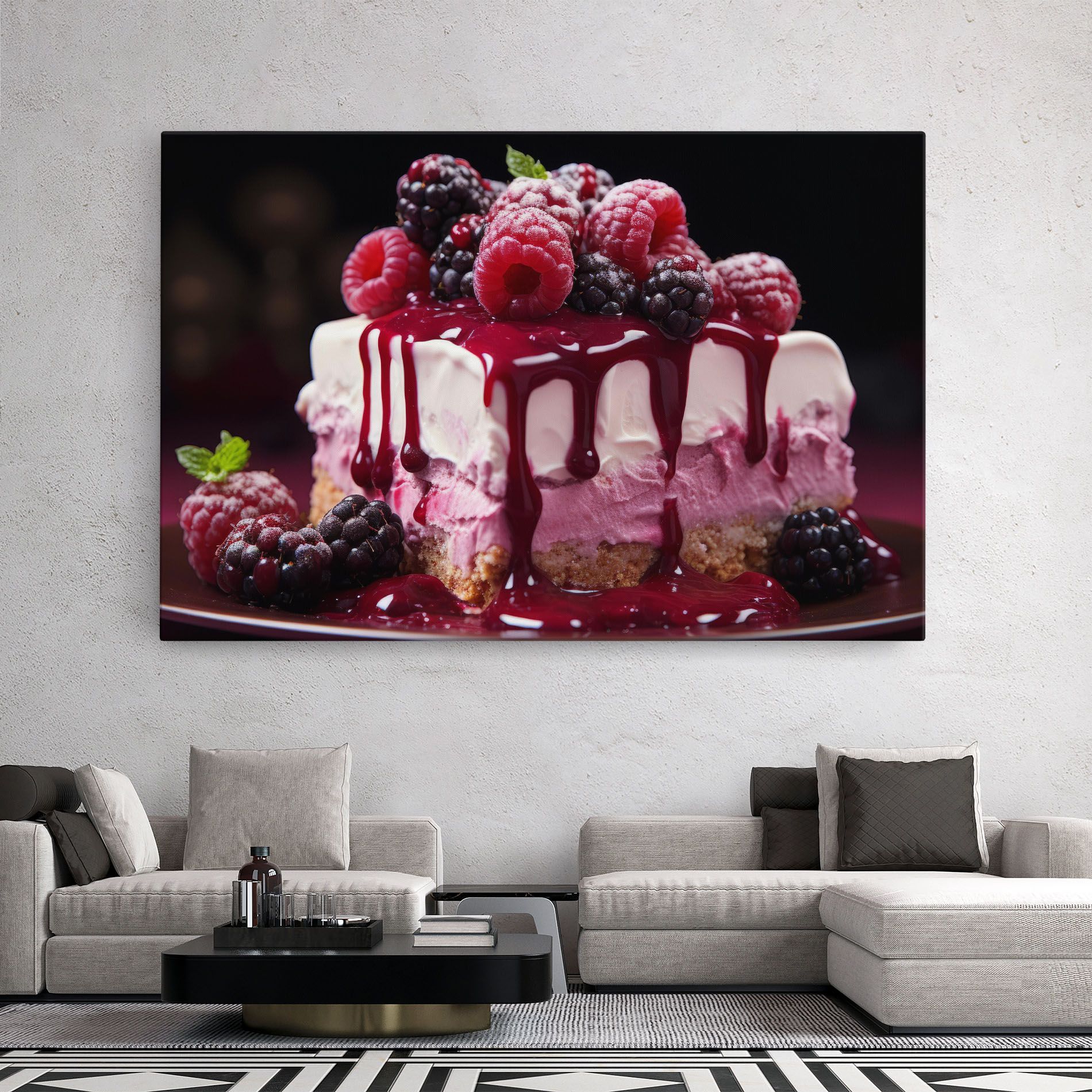 Berries Cream mockup 2
