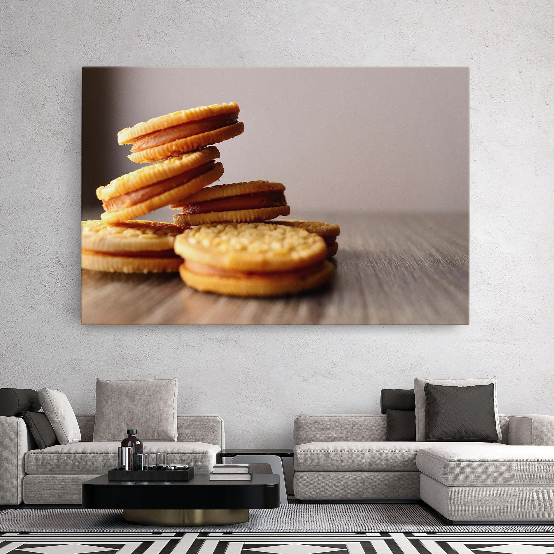 Tablou Canvas Biscuits mockup 2