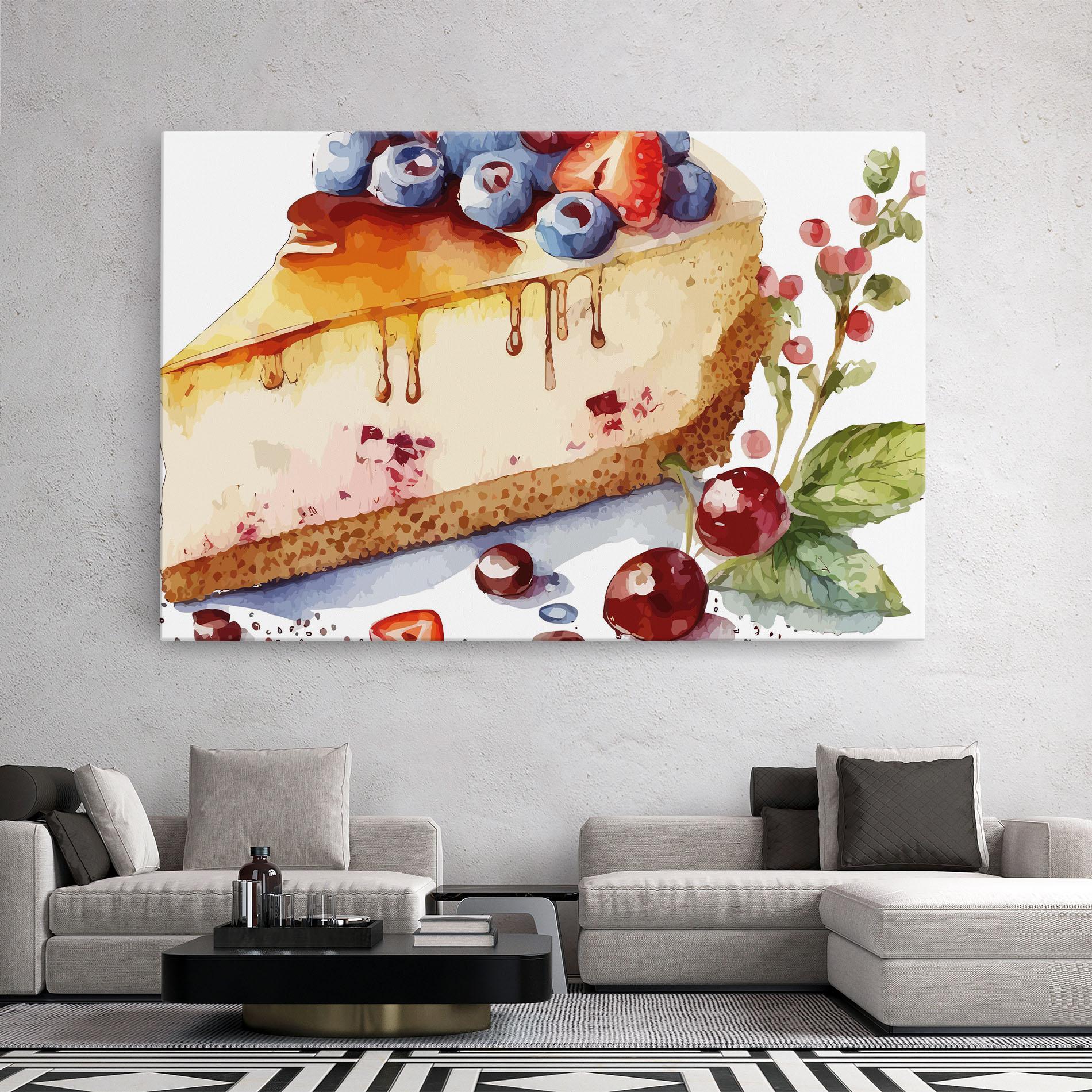 Tablou Canvas Cheesecake mockup 2