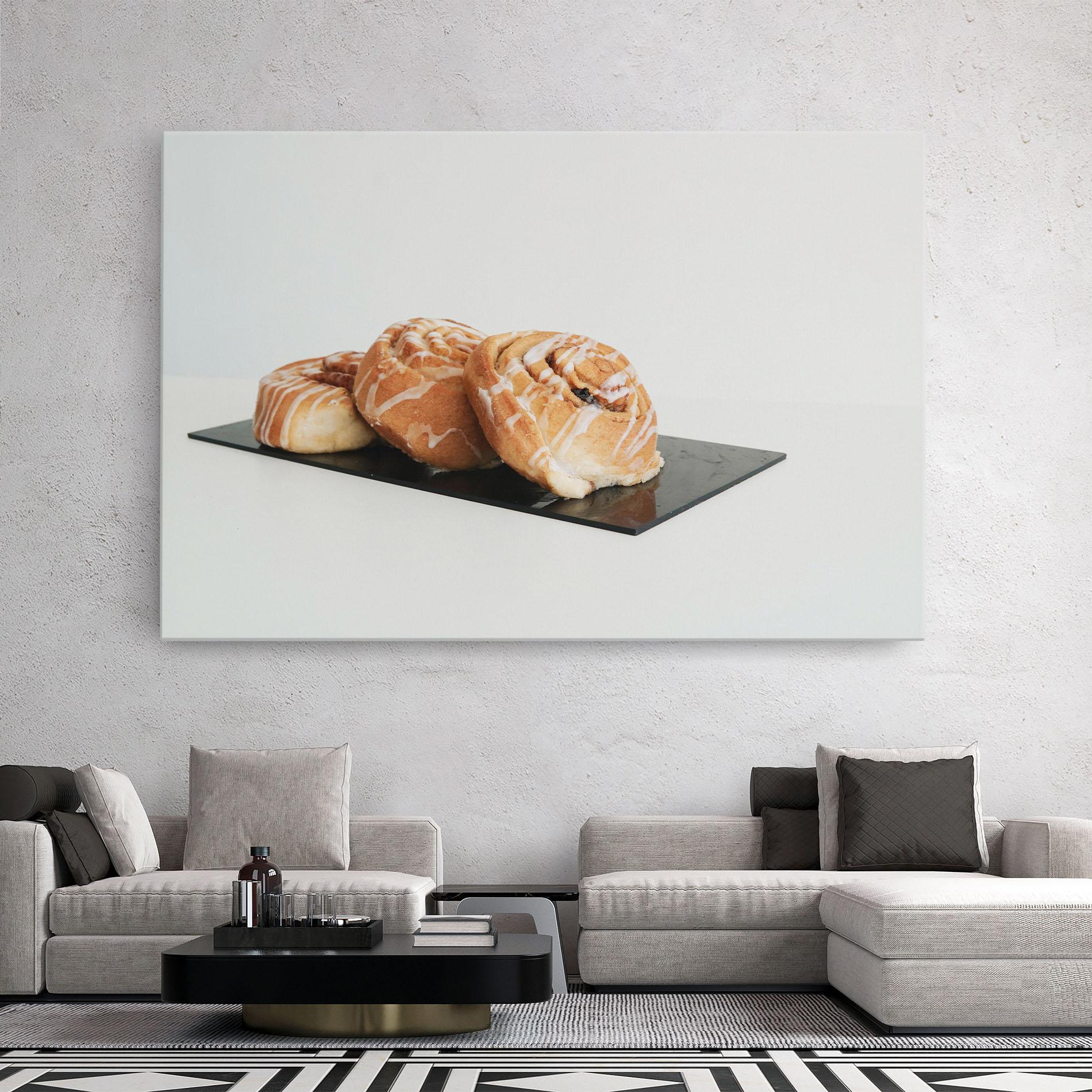 Tablou Canvas Cinnamon Rolls mockup 2