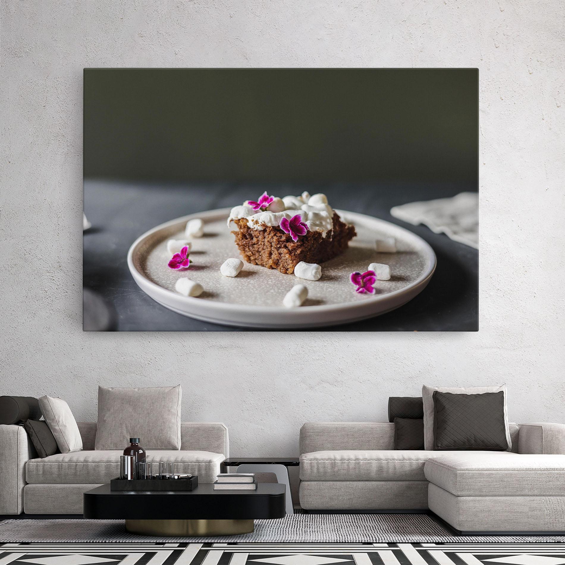 Tablou Canvas Marshmallow Cake mockup 2