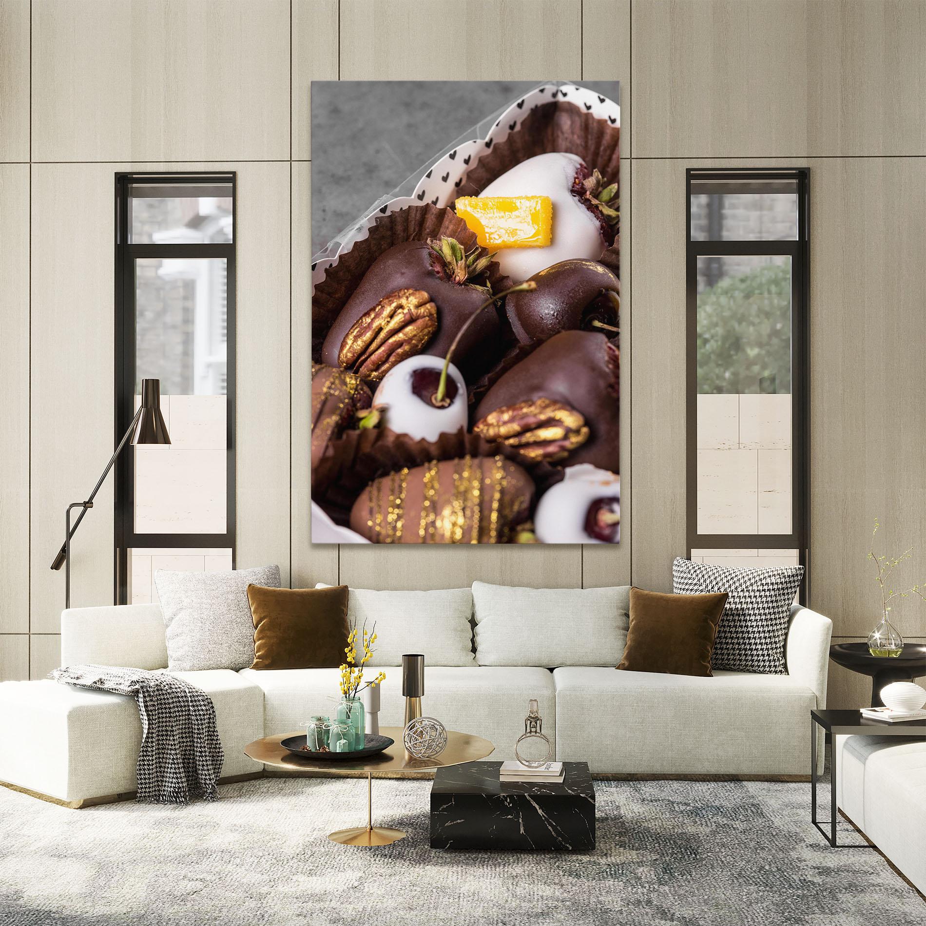 Tablou Canvas Chocolate Covered mockup 2