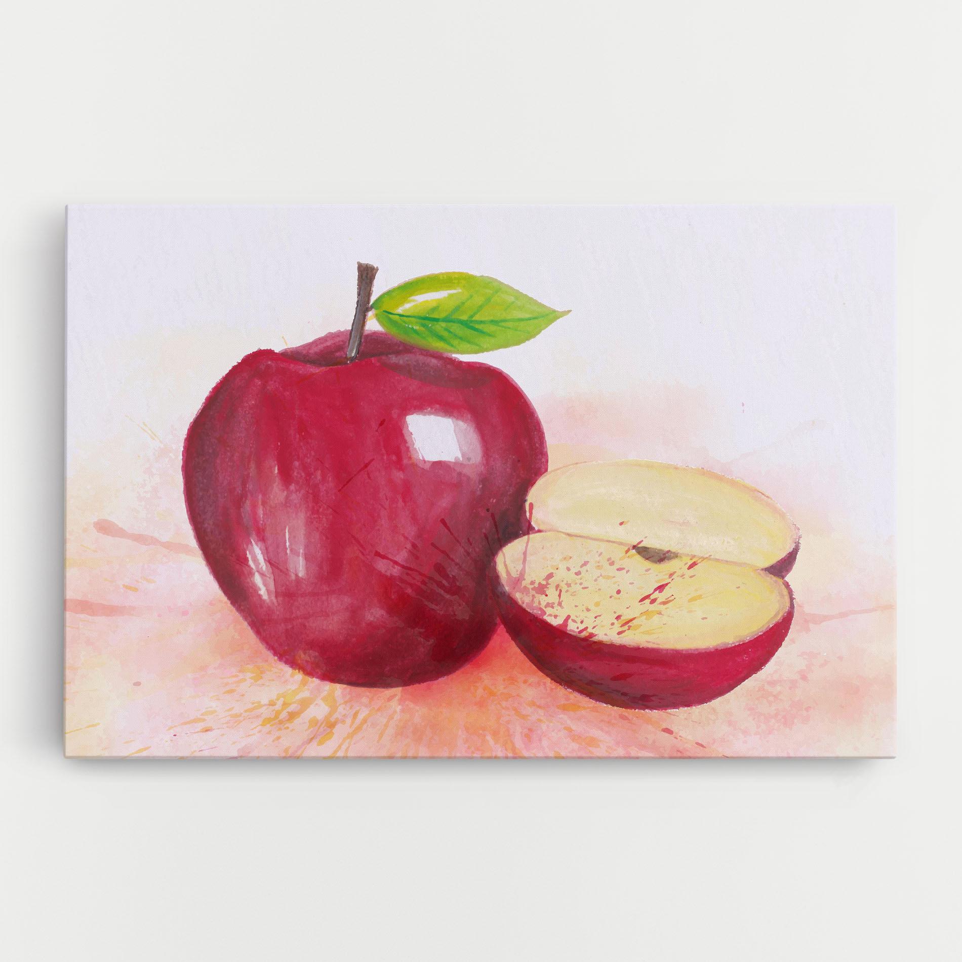 Tablou Canvas Apple Art mockup 0