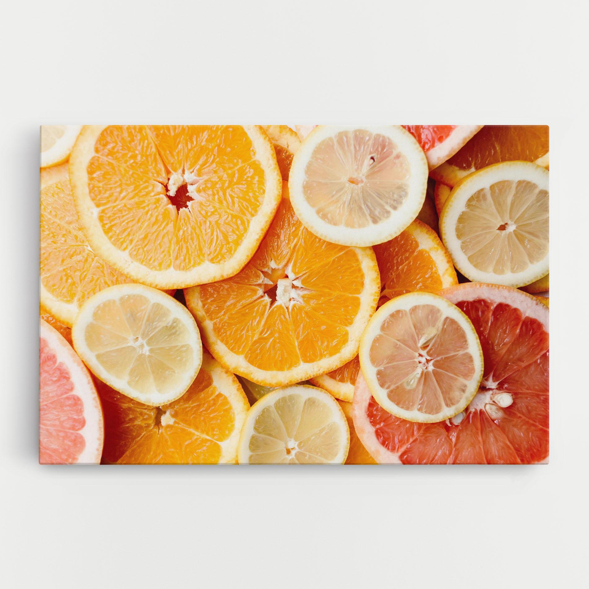 Tablou Canvas Citrus Fruits mockup 0