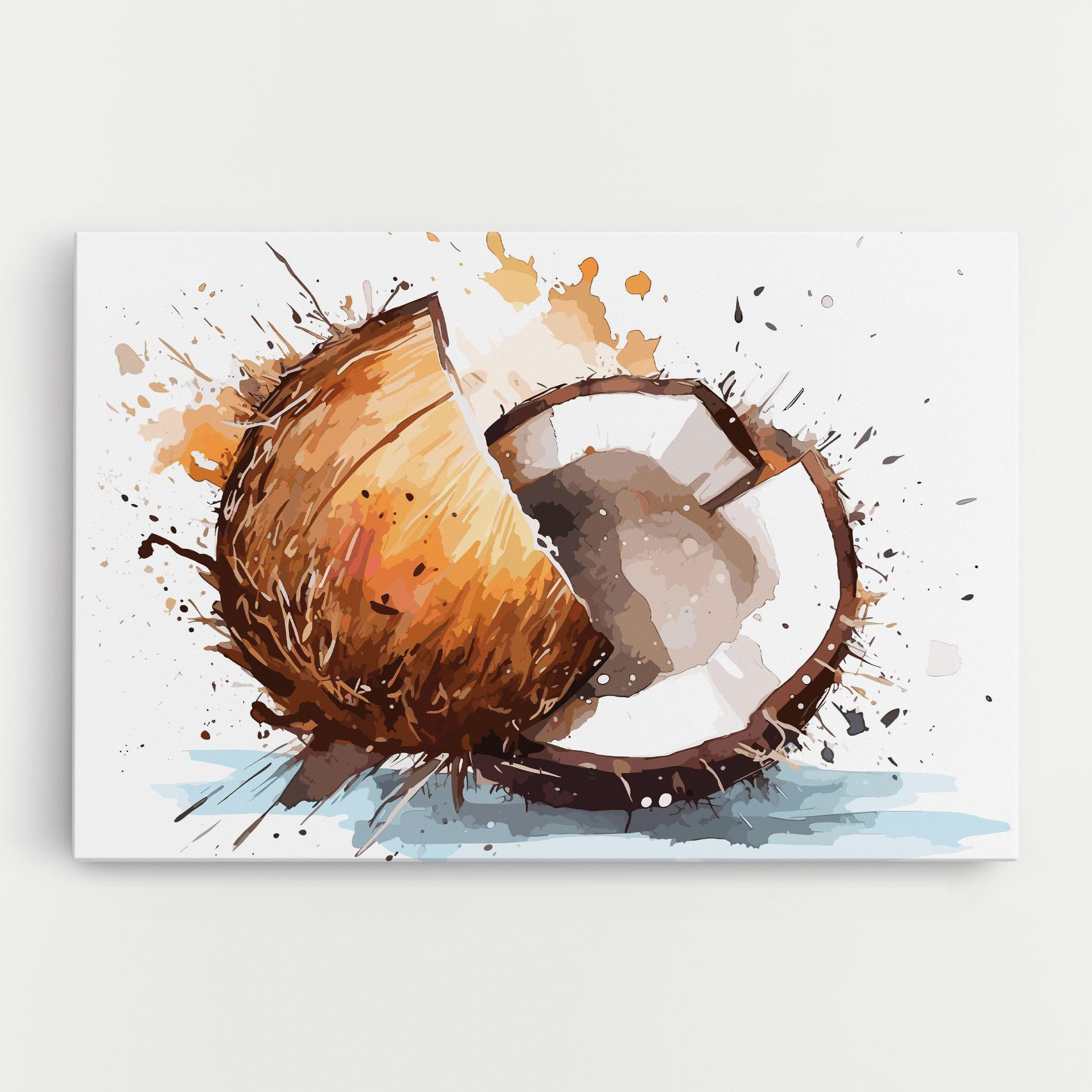 Tablou Canvas Coconut Art mockup 0
