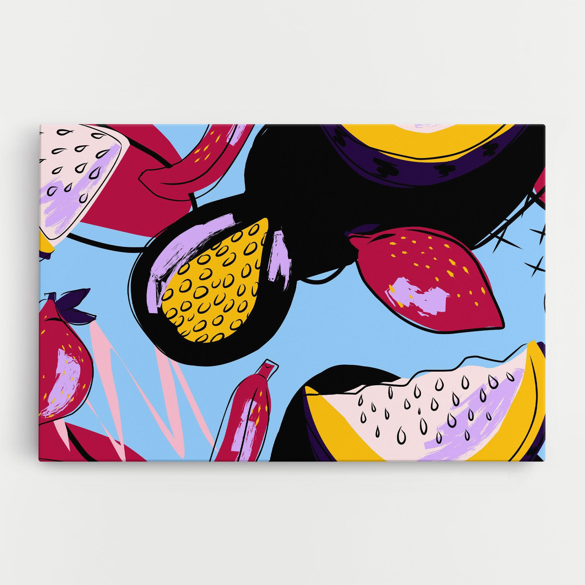 Tablou Canvas Colorful Fruits mockup 0