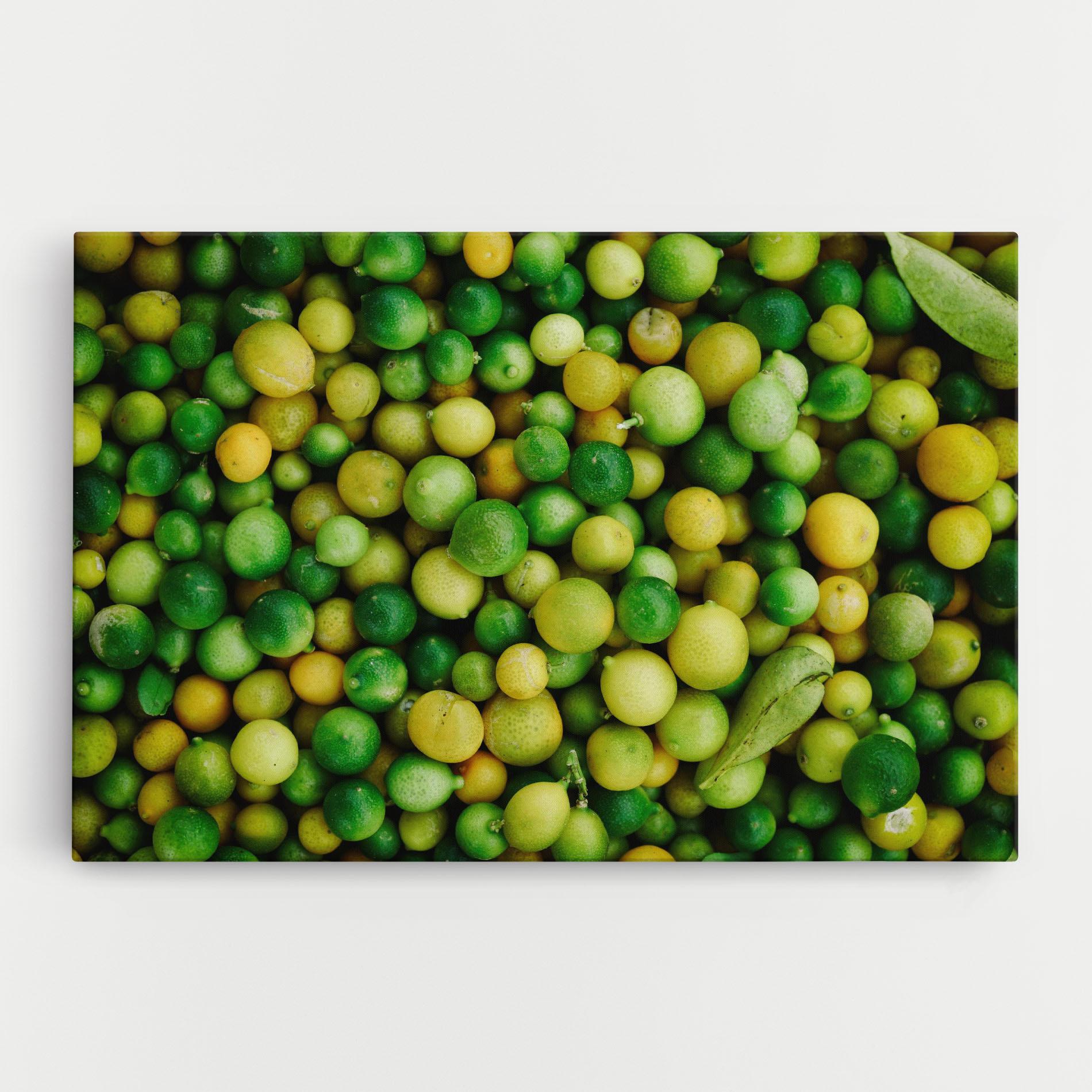 Tablou Canvas Green Lime mockup 0