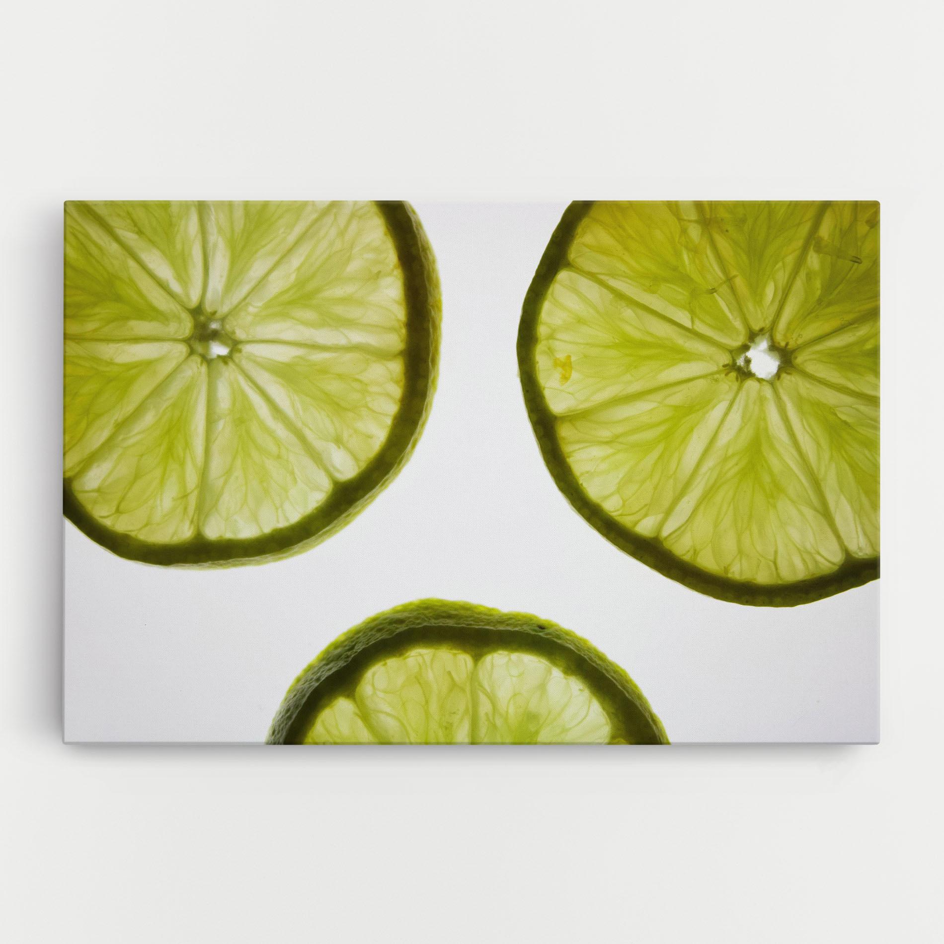 Tablou Canvas Lime Slice mockup 0