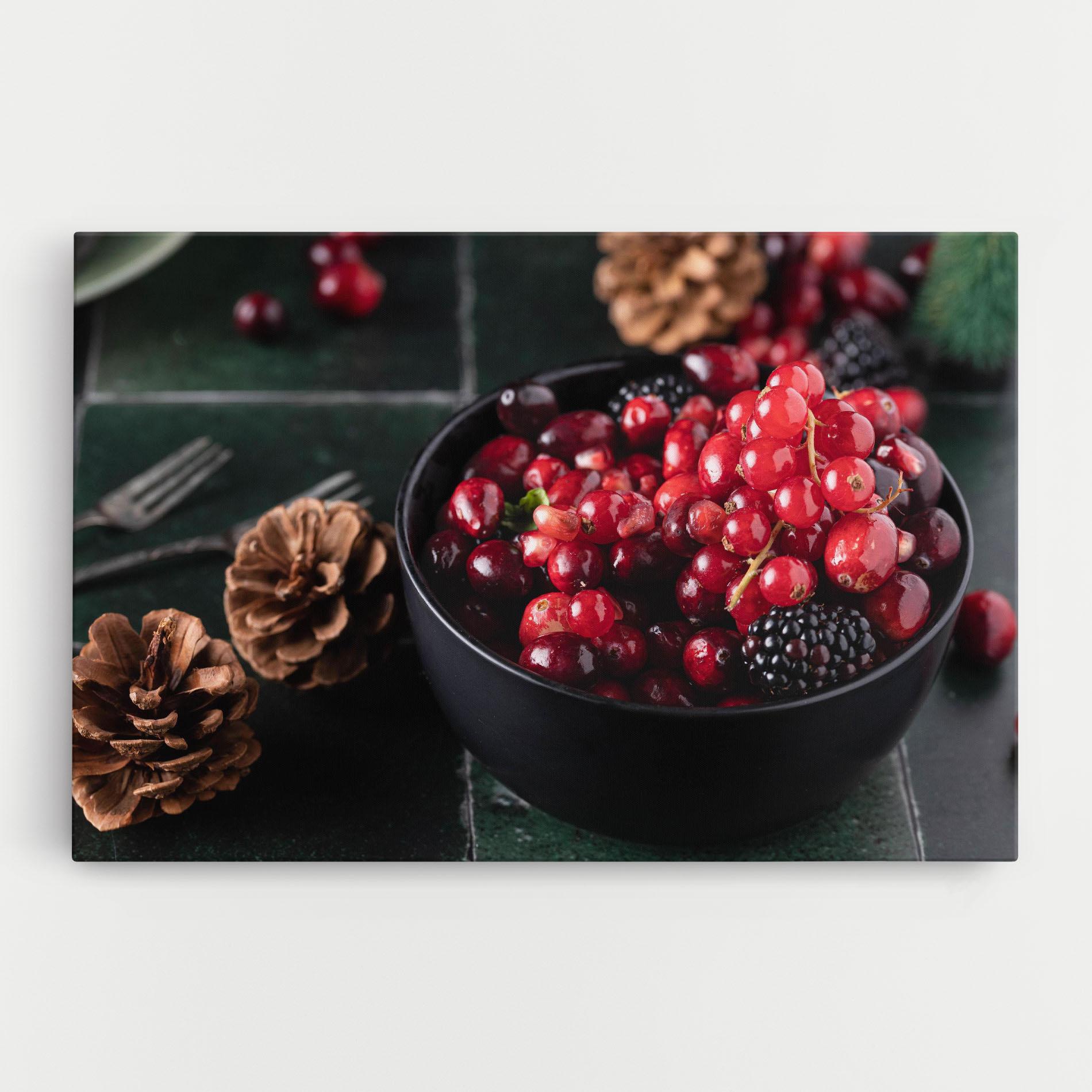 Tablou Canvas Red Berries mockup 0
