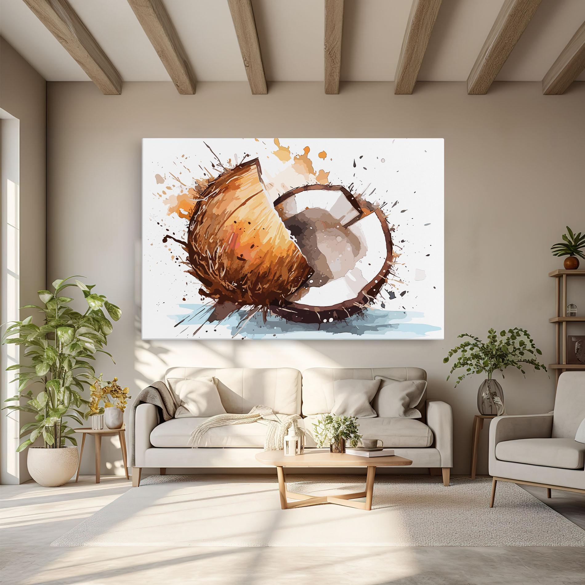 Tablou Canvas Coconut Art mockup 6