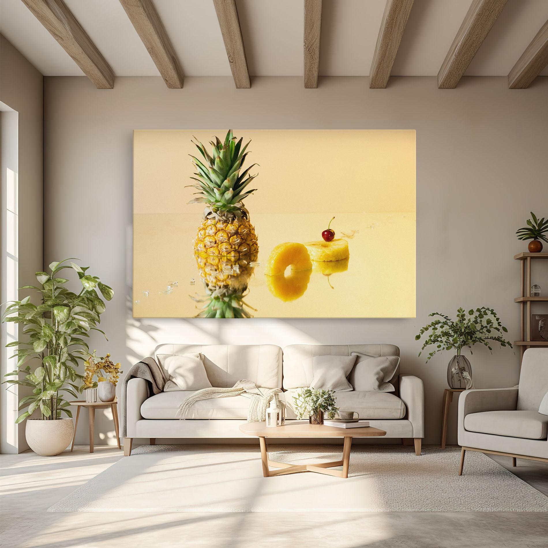 Tablou Canvas Cut Pineapple mockup 6
