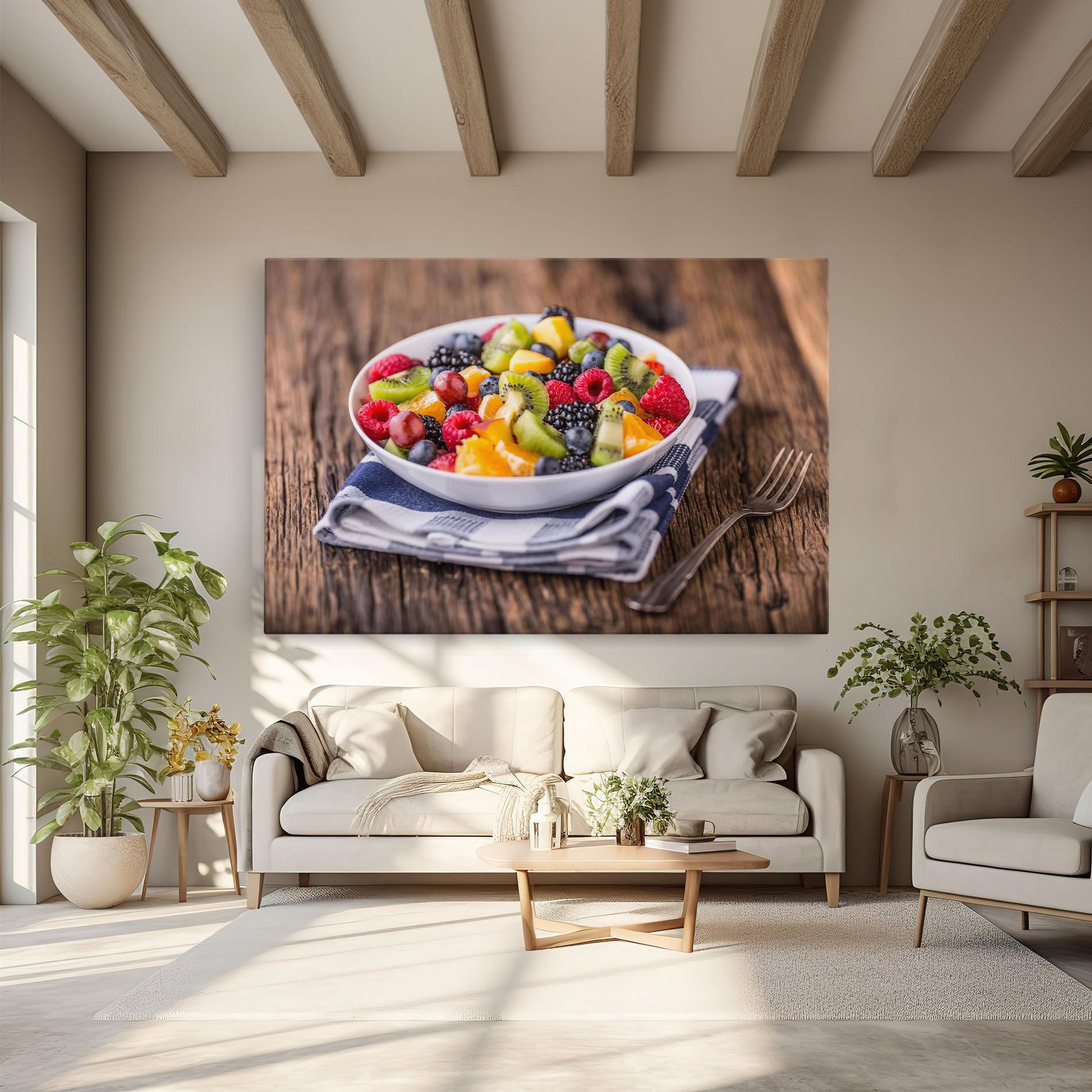 Tablou Canvas Fruit Salad mockup 6