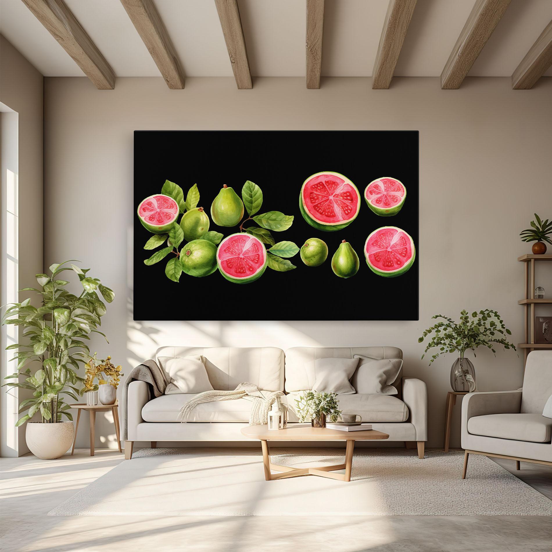 Tablou Canvas Green Fruit mockup 6