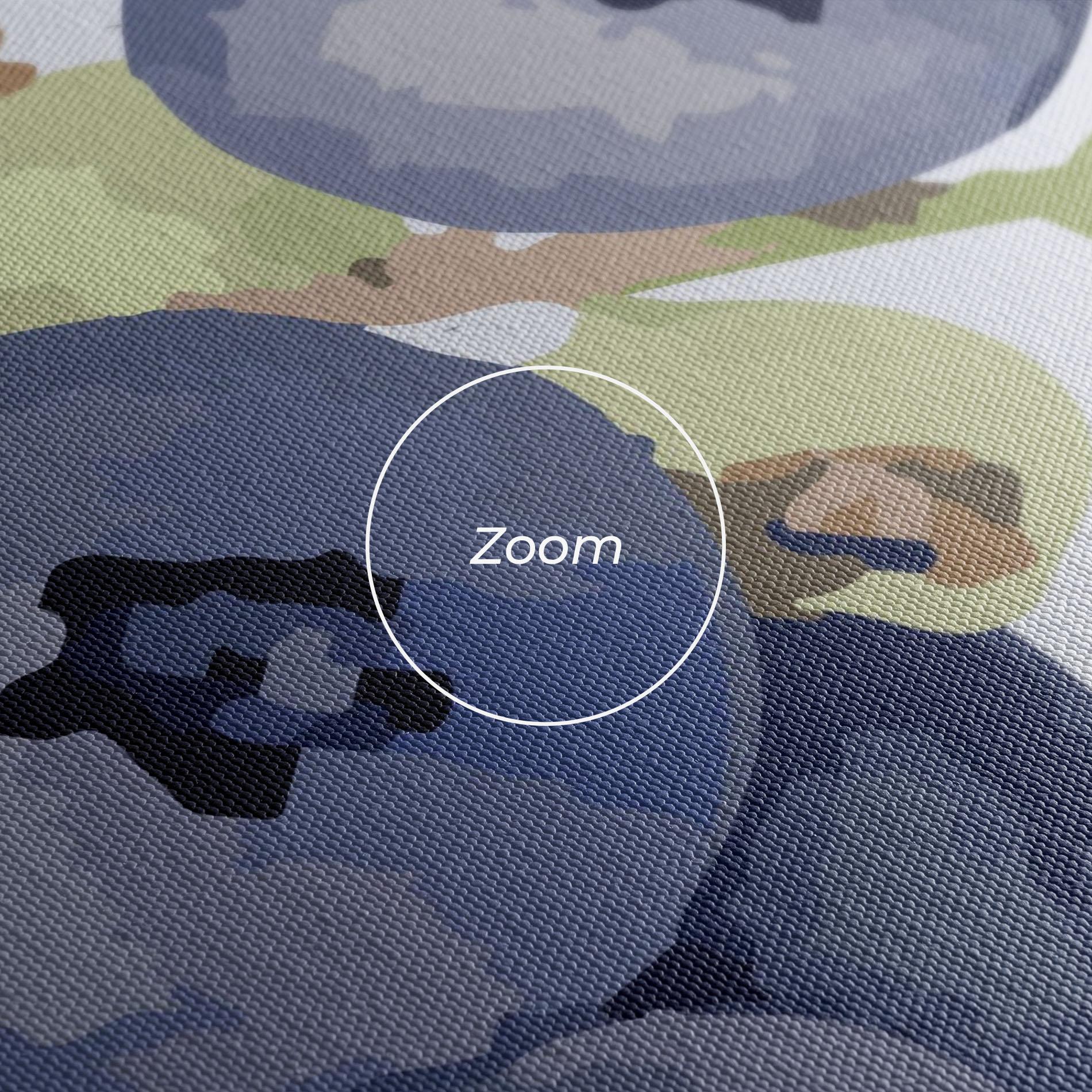 Tablou Canvas Blueberries Art mockup 3