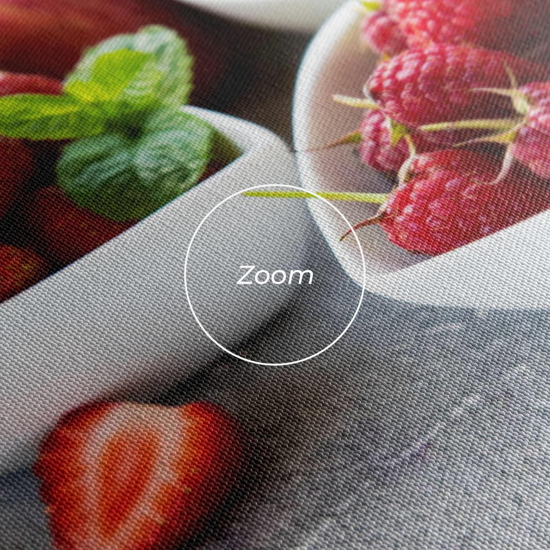 Tablou Canvas Heart Fresh Fruits mockup 3