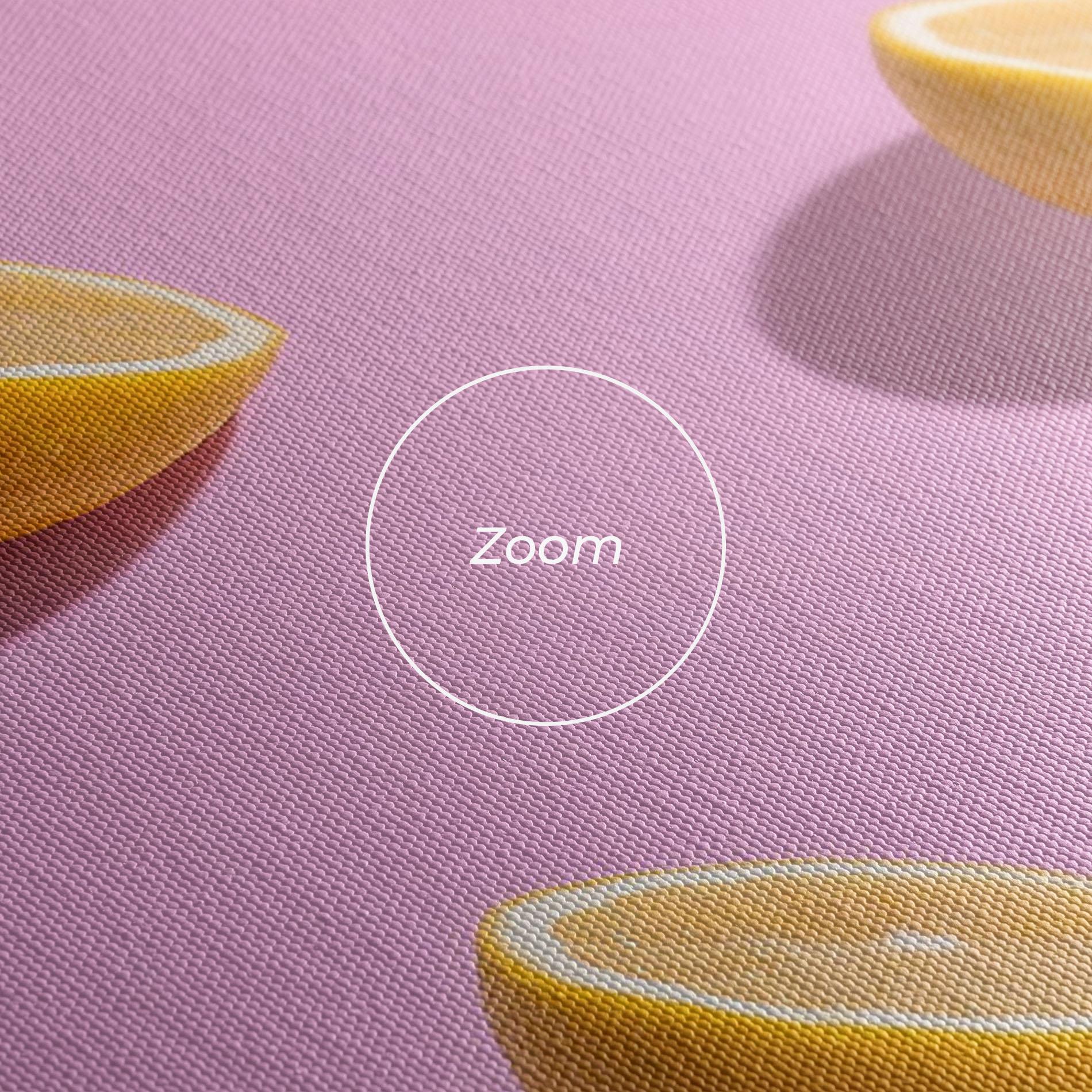 Tablou Canvas Lemon Pattern mockup 3