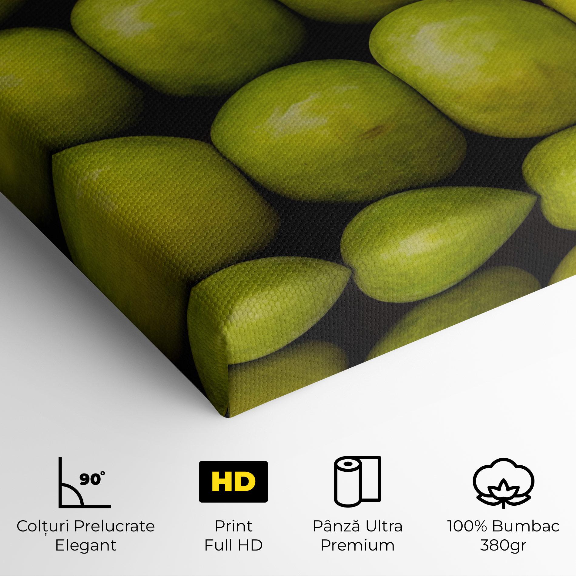 Tablou Canvas Apple Wall mockup 4